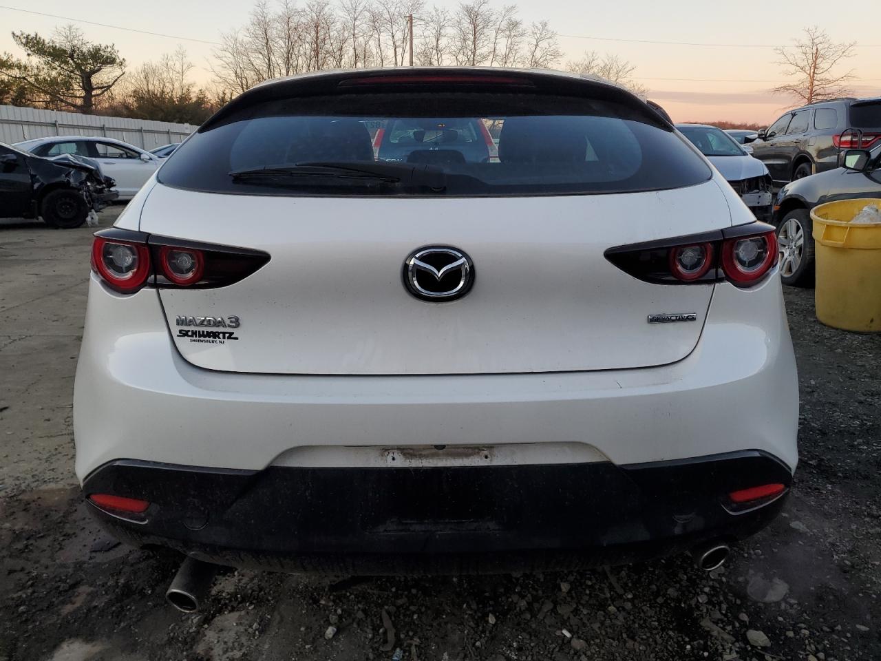 2022 Mazda 3 VIN JM1BPAKL4N1520866 Copart auction photo, side damage thumbnail 6