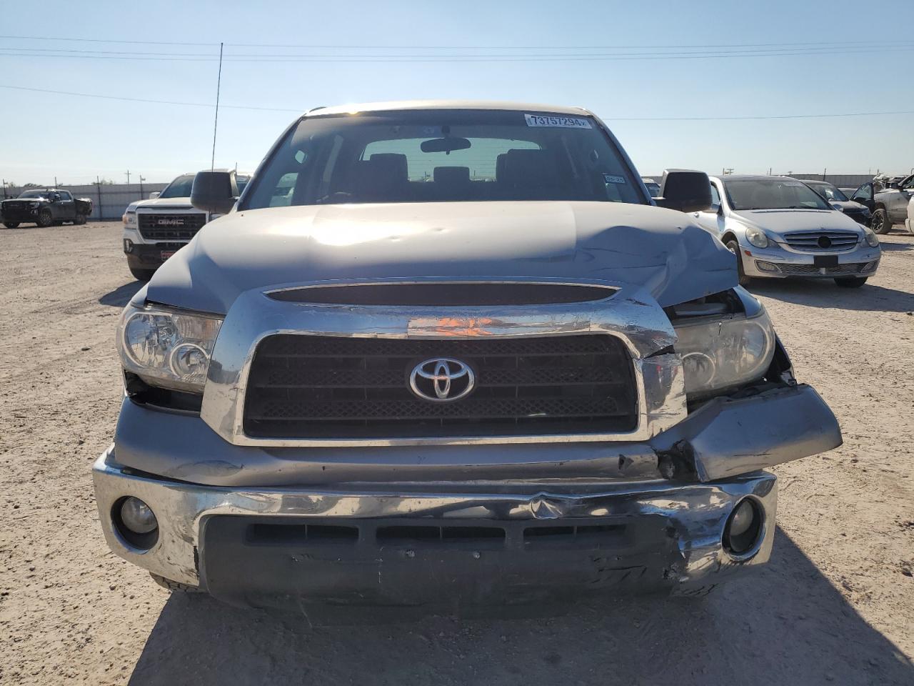 2009 Toyota Tundra VIN 5TFDW54199X091273 Copart auction photo, front end damage thumbnail 5