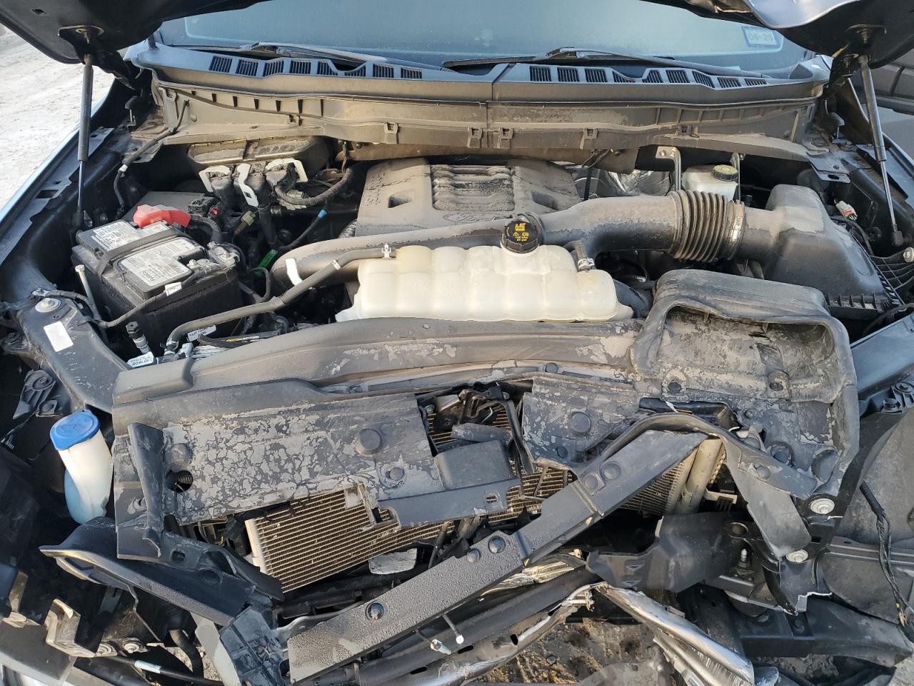 2022 Ford F-150 VIN 1FTFW1E89NFA98589 Copart auction photo, front end damage thumbnail 11
