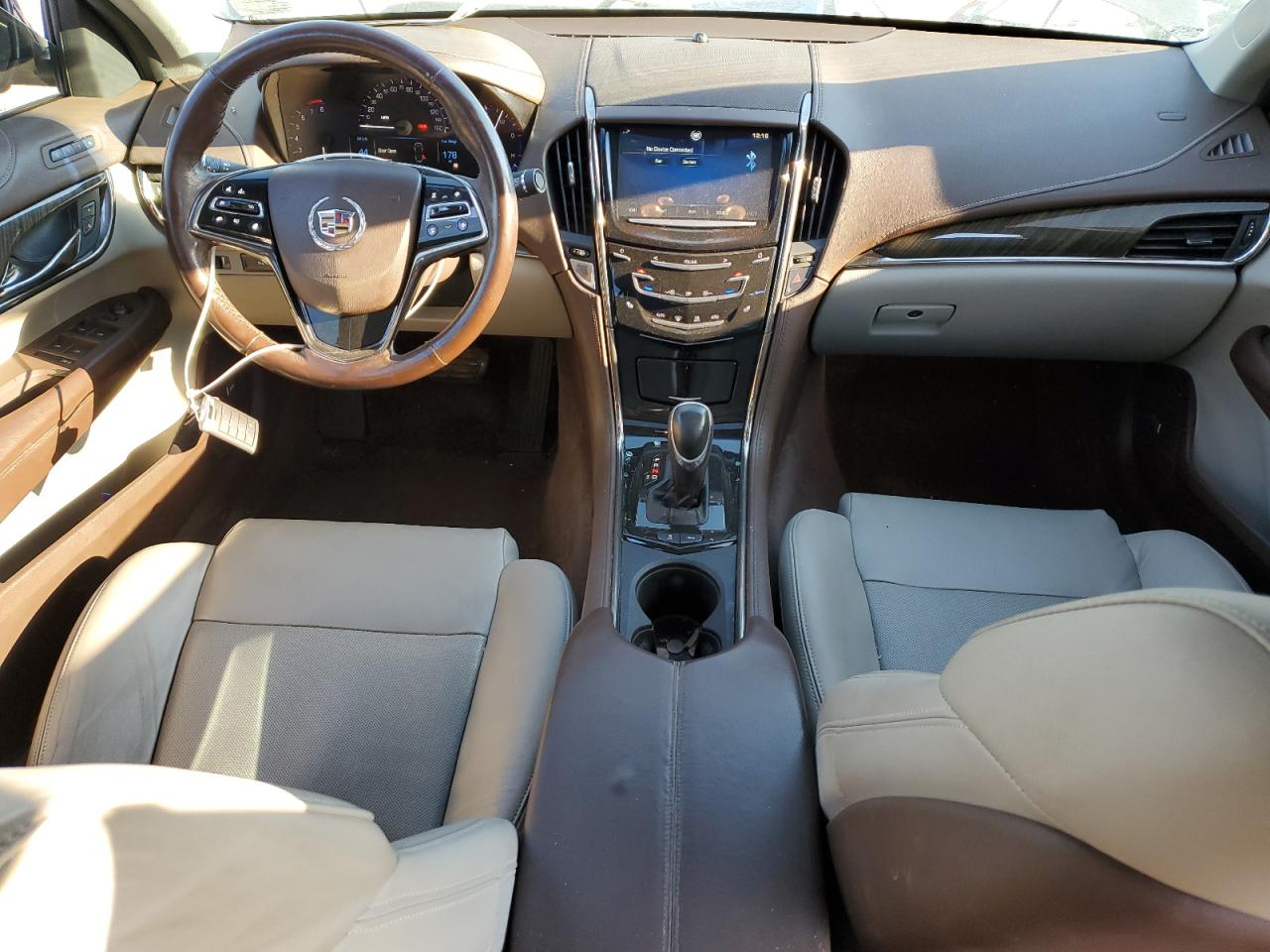 2013 Cadillac ATS VIN 1G6AH5RX6D0147314 Copart auction photo, rear end / side damage thumbnail 8