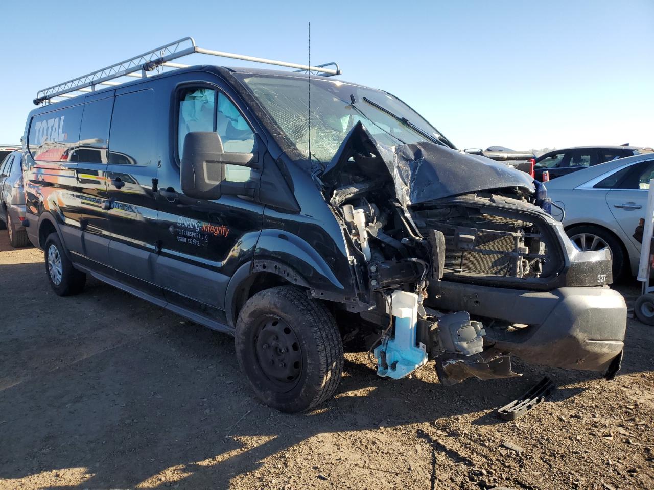 2017 Ford Transit VIN 1FTYR2ZG4HKA73196 Copart auction photo, front end damage thumbnail 4