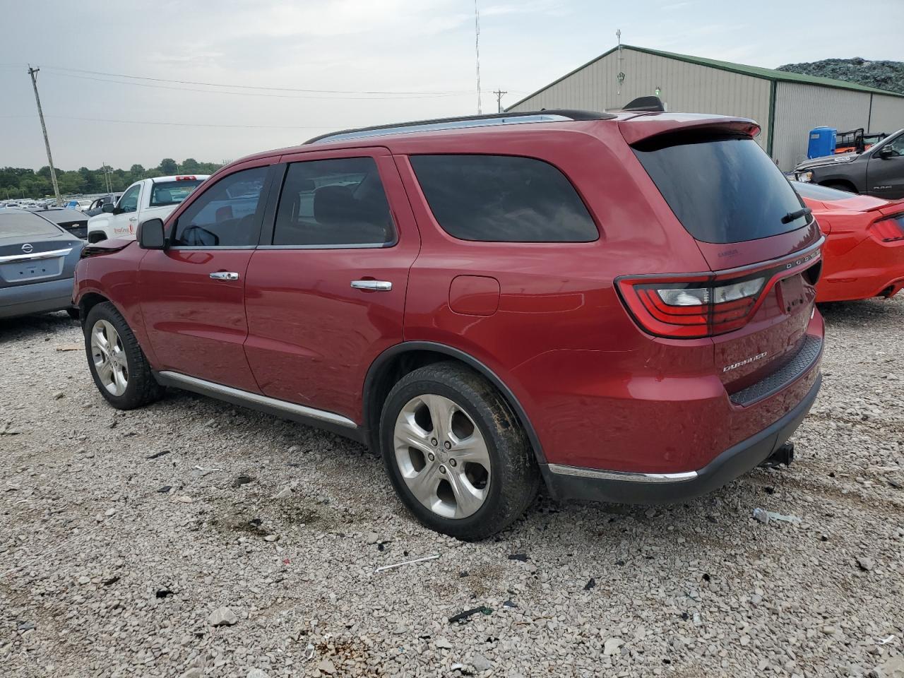 2014 Dodge Durango VIN 1C4RDHDG8EC508322 Copart auction photo, front end damage thumbnail 2