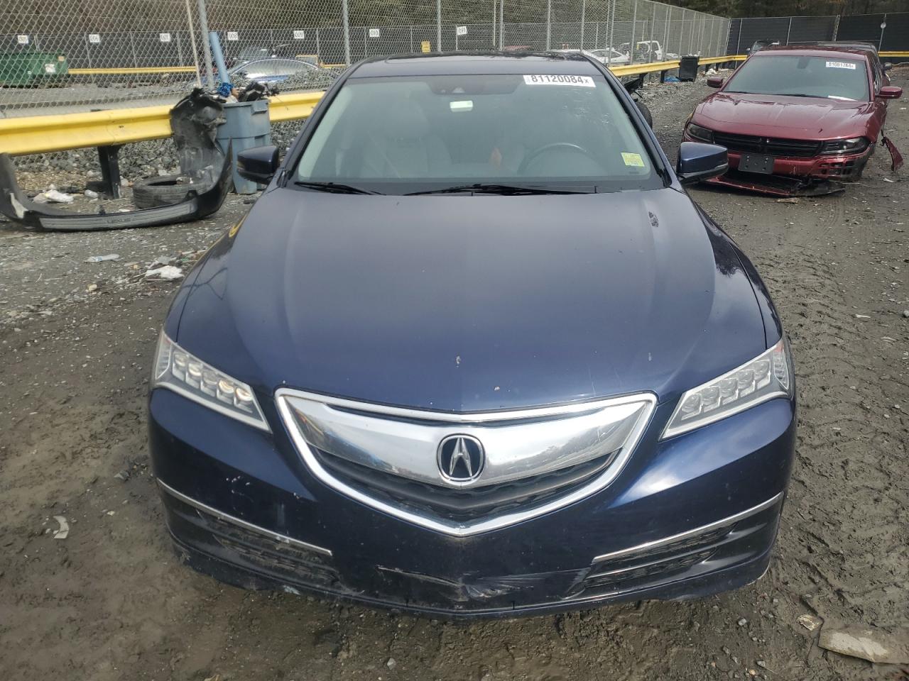 2015 Acura TLX VIN 19UUB1F52FA005001 Copart auction photo, side damage thumbnail 5