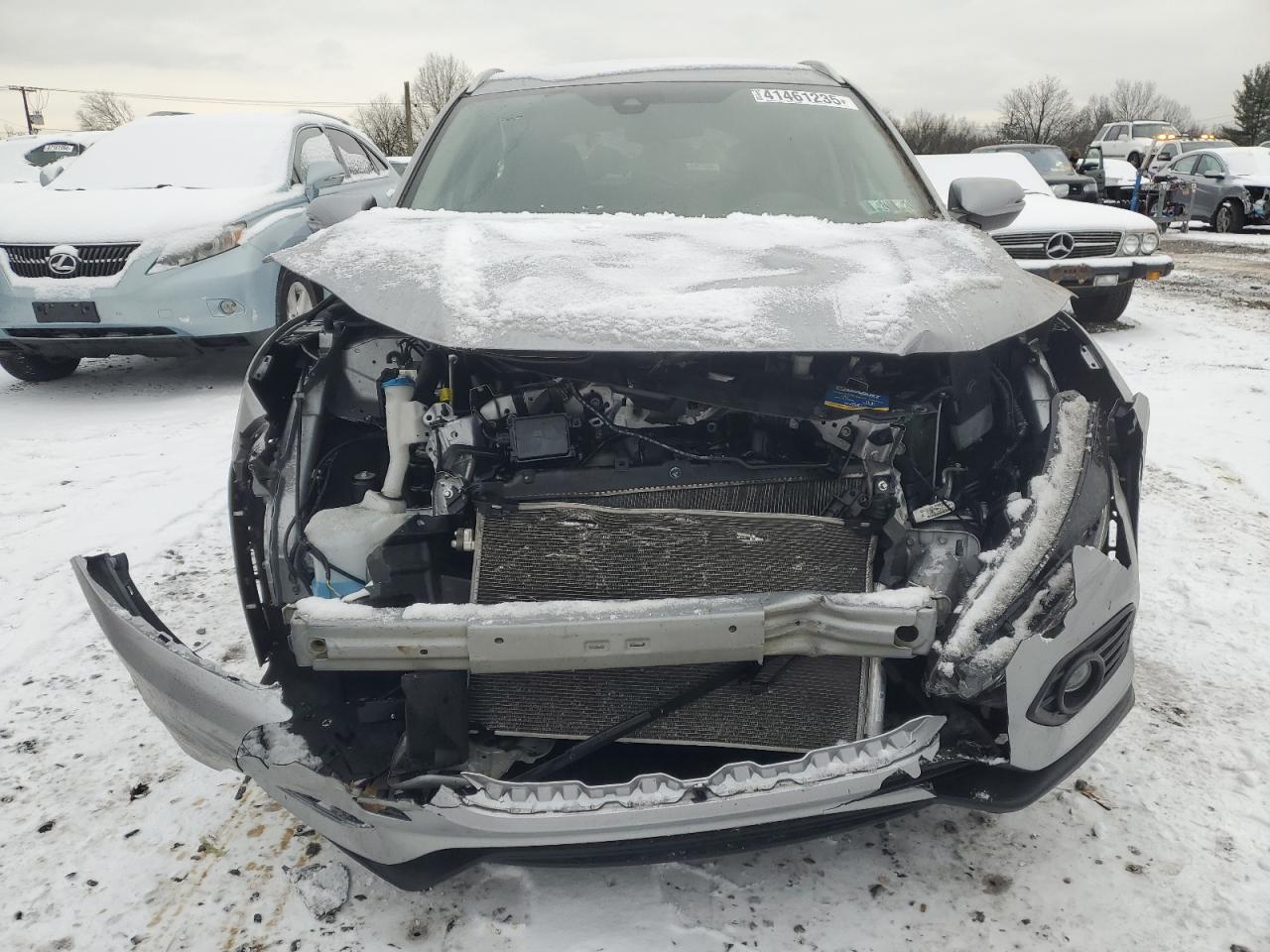 2022 Honda HR-V VIN 3CZRU6H57NM773335 Copart auction photo, front end / side damage thumbnail 5