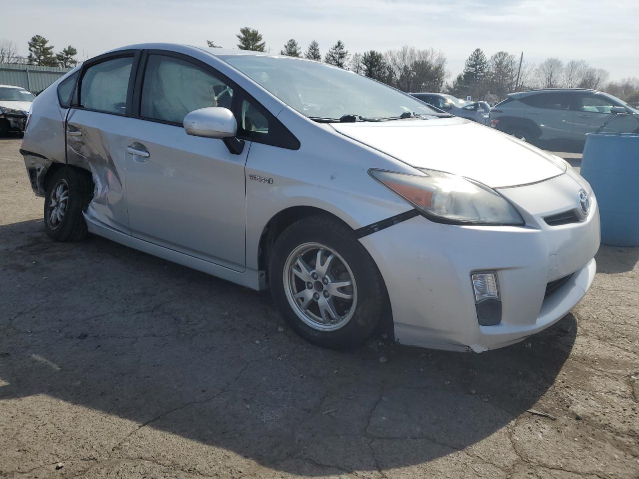 2010 Toyota Prius VIN JTDKN3DU7A0052008 Copart auction photo, rear end / side damage thumbnail 4