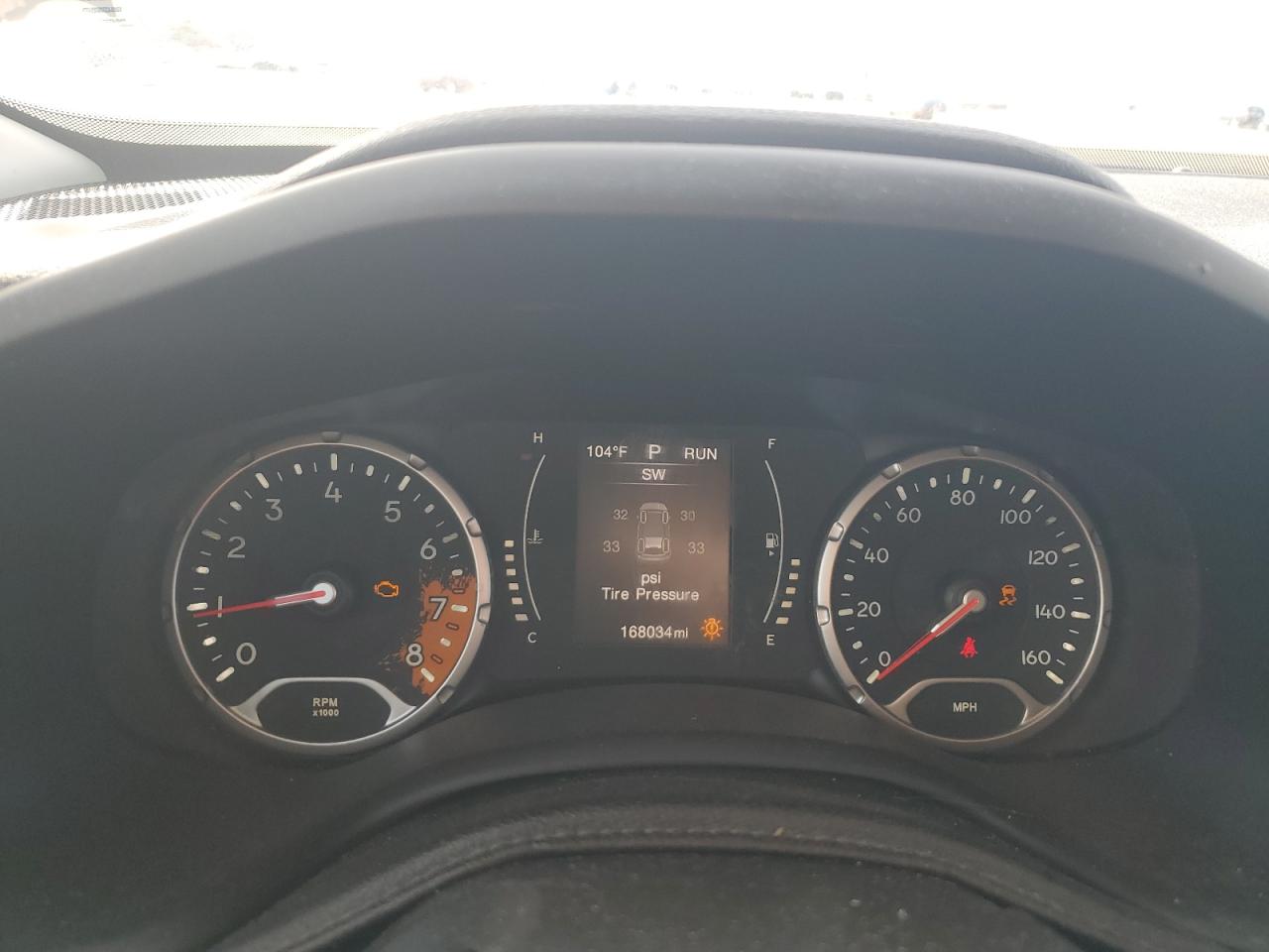 2015 Jeep Renegade VIN ZACCJBBT8FPC16193 Copart auction photo, side / rear end damage thumbnail 9