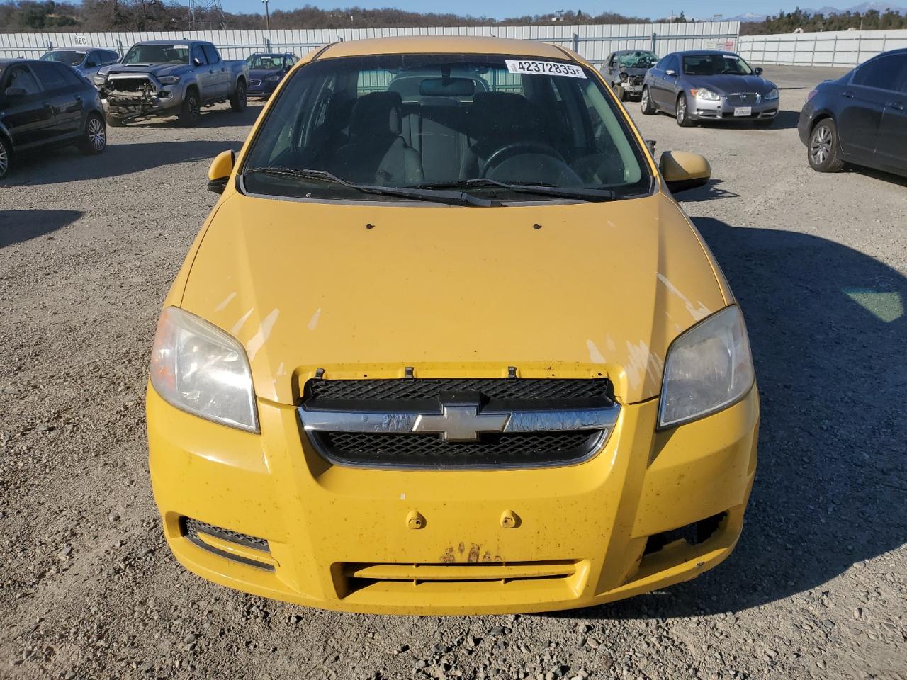 2011 Chevrolet Aveo VIN KL1TD5DE7BB151680 Copart auction photo, rear end damage thumbnail 5