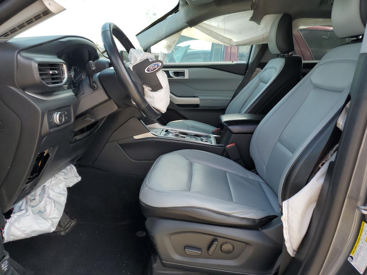 2021 Ford Explorer VIN 1FMSK8DH5MGB30530 Copart auction photo, front end damage thumbnail 7