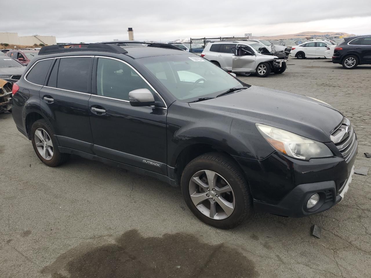 2013 Subaru Outback VIN 4S4BRBSC6D3265894 Copart auction photo, rear end damage thumbnail 4