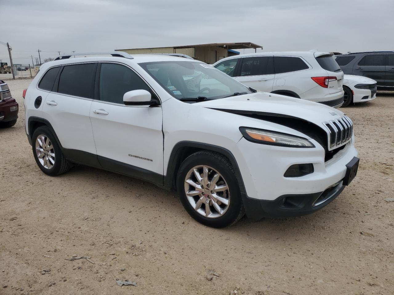 2015 Jeep Grand Cherokee VIN 1C4PJLDB5FW765834 Copart auction photo, front end damage thumbnail 4