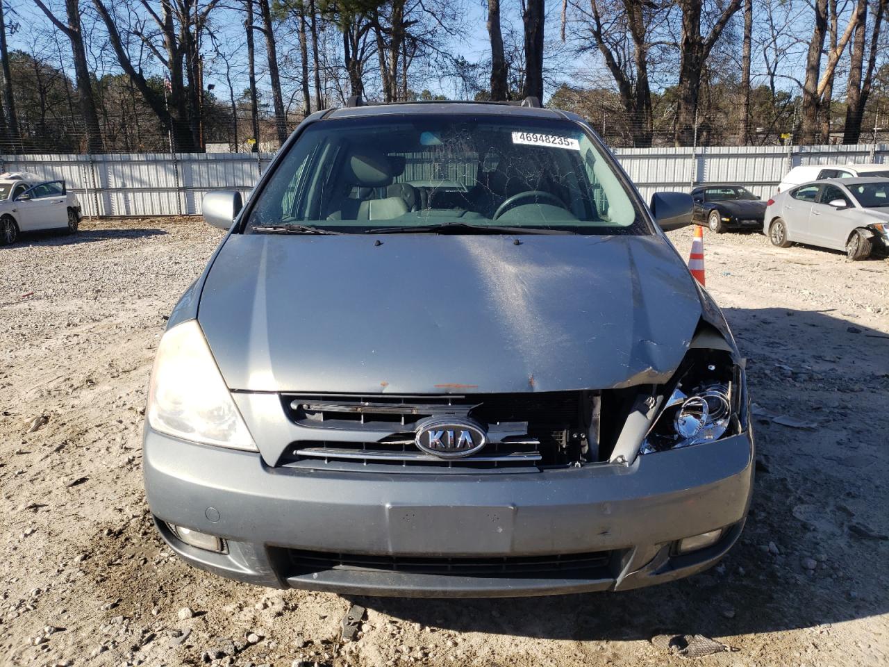 2008 KIA Sedona VIN KNDMB233886238085 Copart auction photo, front end damage thumbnail 5