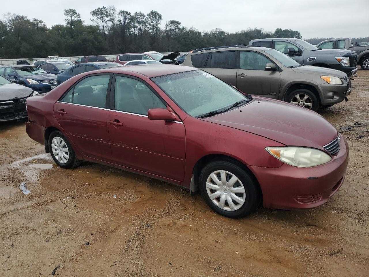 2006 Toyota Camry VIN 4T1BE32K16U129680 Copart auction photo, front end / rear end damage thumbnail 4