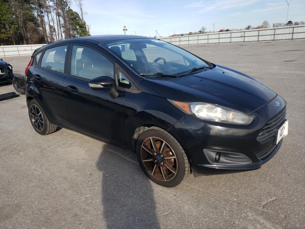2016 Ford Fiesta VIN 3FADP4EJ2GM182660 Copart auction photo, rear end damage thumbnail 4