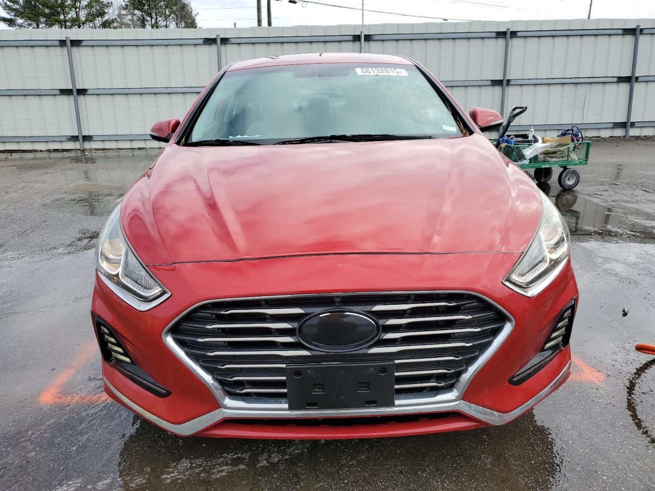 2018 Hyundai Sonata VIN 5NPE34AF6JH665786 Copart auction photo, rear end damage thumbnail 5