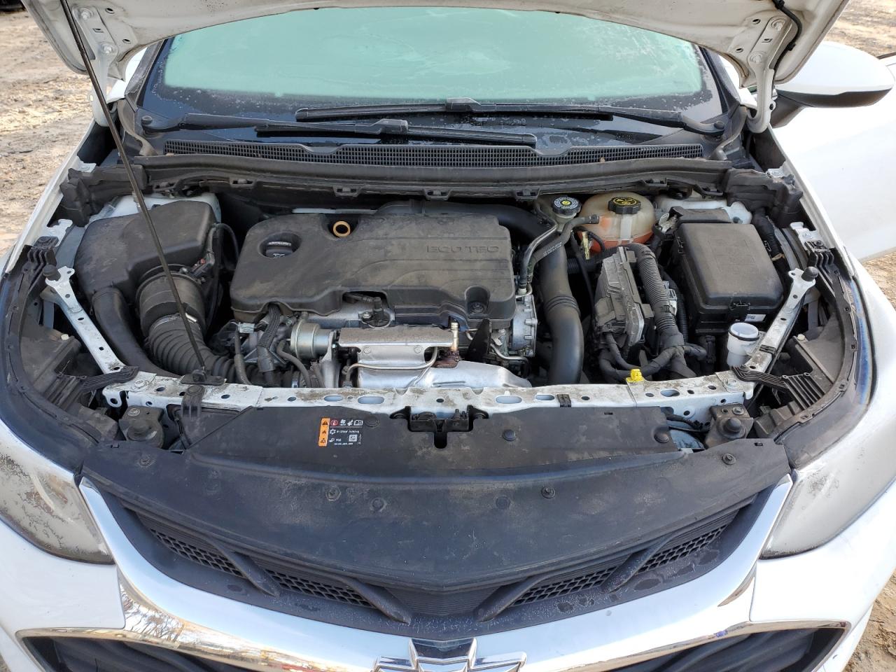 2019 Chevrolet Cruze VIN 1G1BE5SM0K7121296 Copart auction photo, rear end / front end damage thumbnail 12
