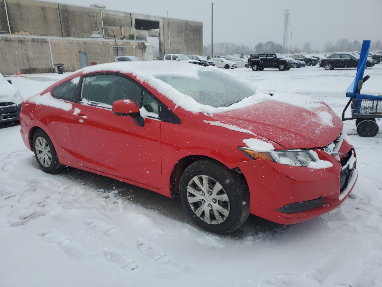 2012 Honda Civic VIN 2HGFG3B51CH529894 Copart auction photo, front end / minor dent/scratches damage thumbnail 4