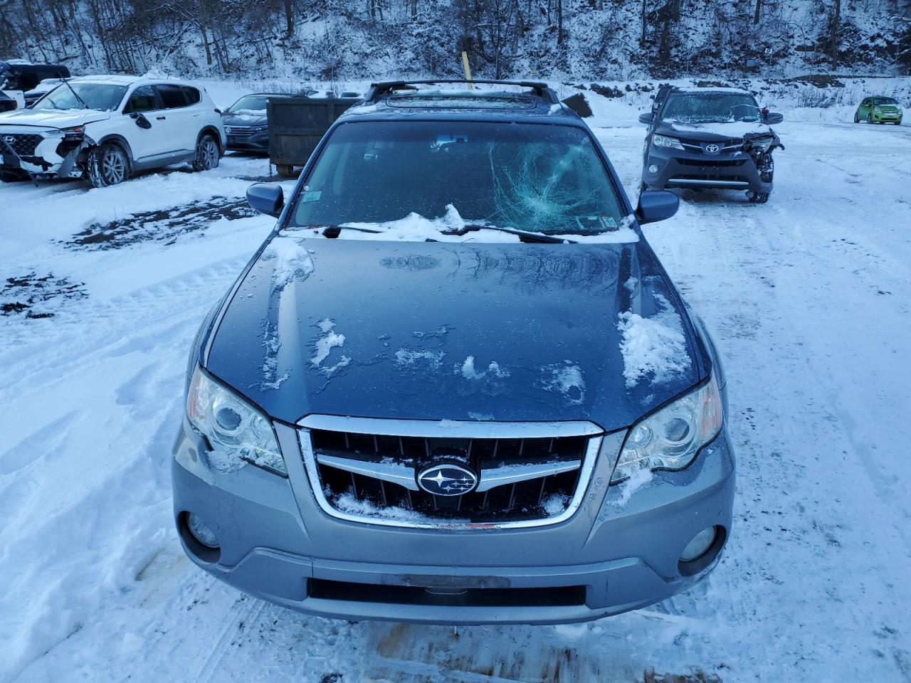 2009 Subaru Outback VIN 4S4BP66C197347636 Copart auction photo, rear end / minor dent/scratches damage thumbnail 5
