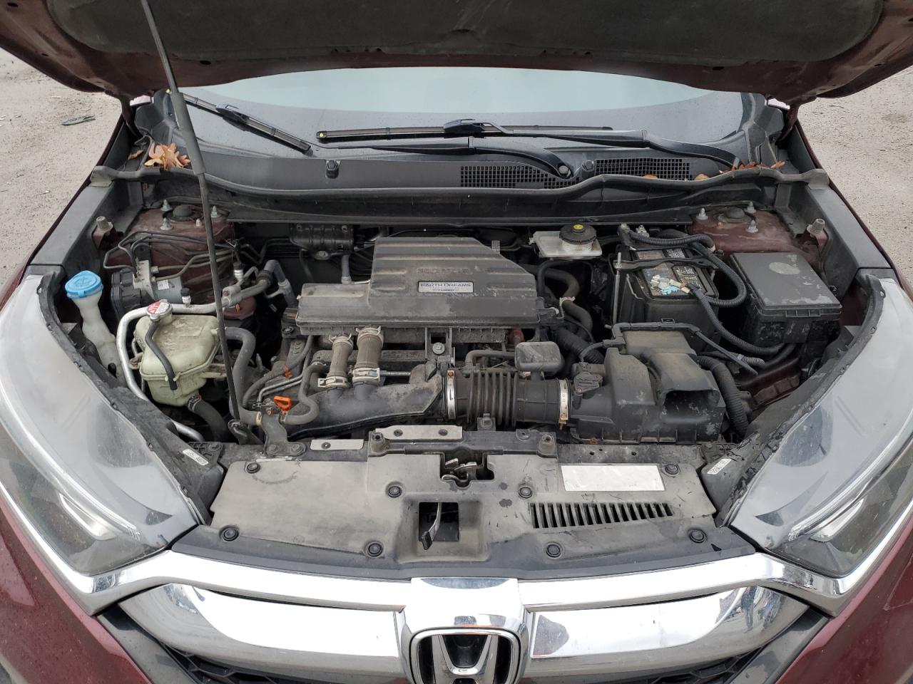 2018 Honda CR-V VIN 2HKRW2H52JH660272 Copart auction photo, rear end / side damage thumbnail 12