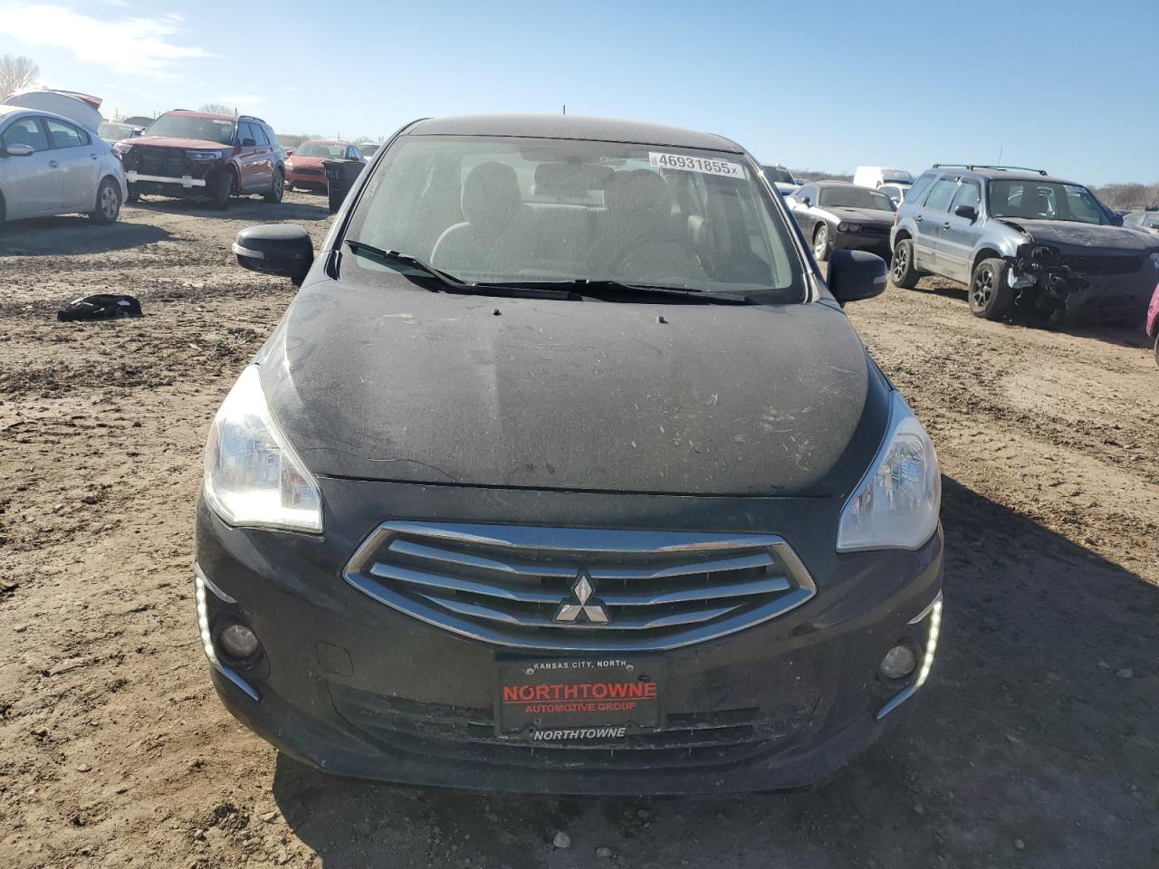 2018 Mitsubishi Mirage VIN ML32F4FJ4JHF15008 Copart auction photo, front end / undercarriage damage thumbnail 5