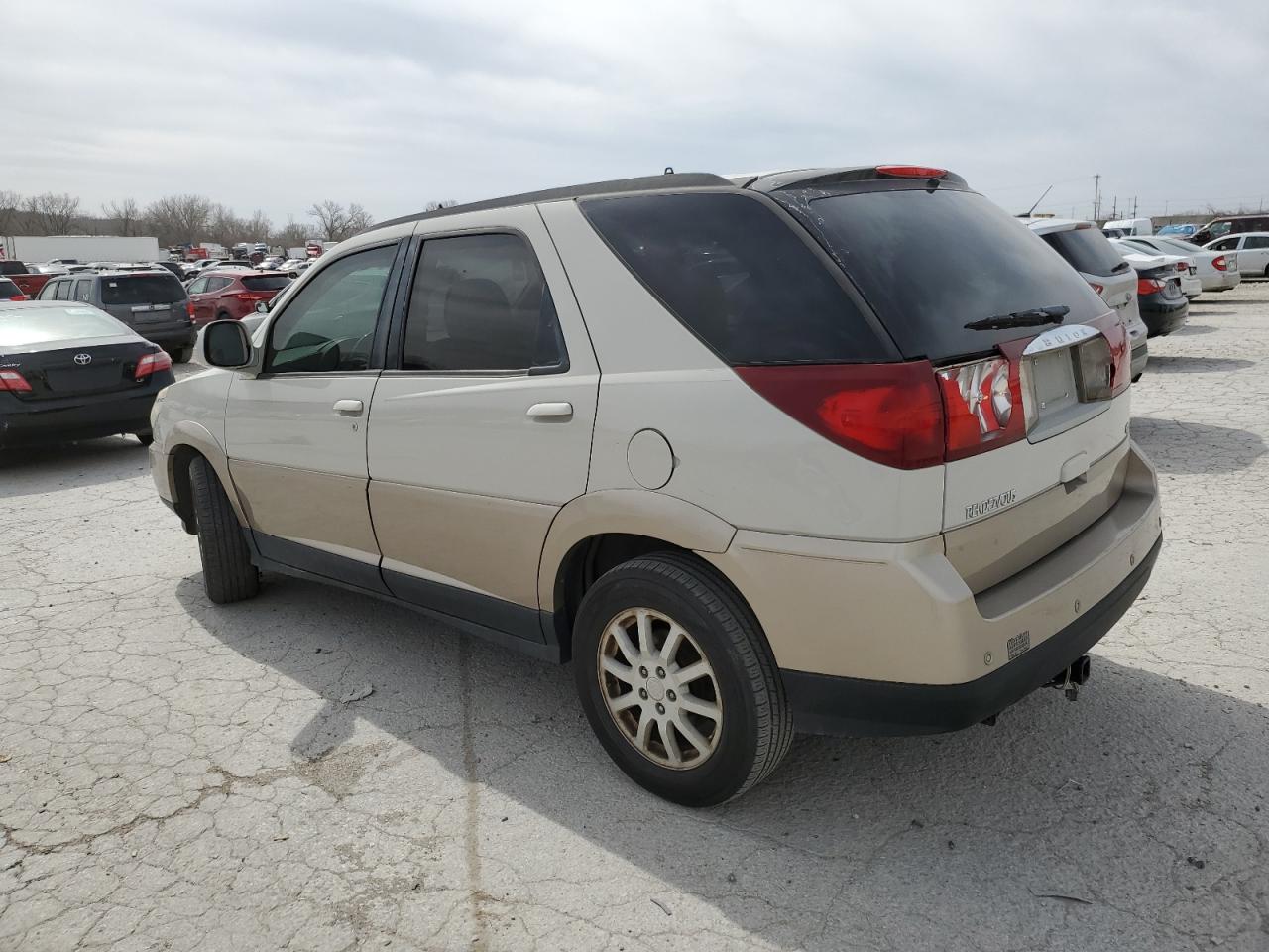 2005 Buick Rendezvous VIN 3G5DA03E95S566719 Copart auction photo, vandalism damage thumbnail 2