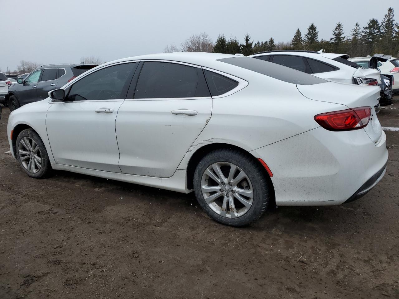 2015 Chrysler 200 VIN 1C3CCCABXFN726289 Copart auction photo, side damage thumbnail 2