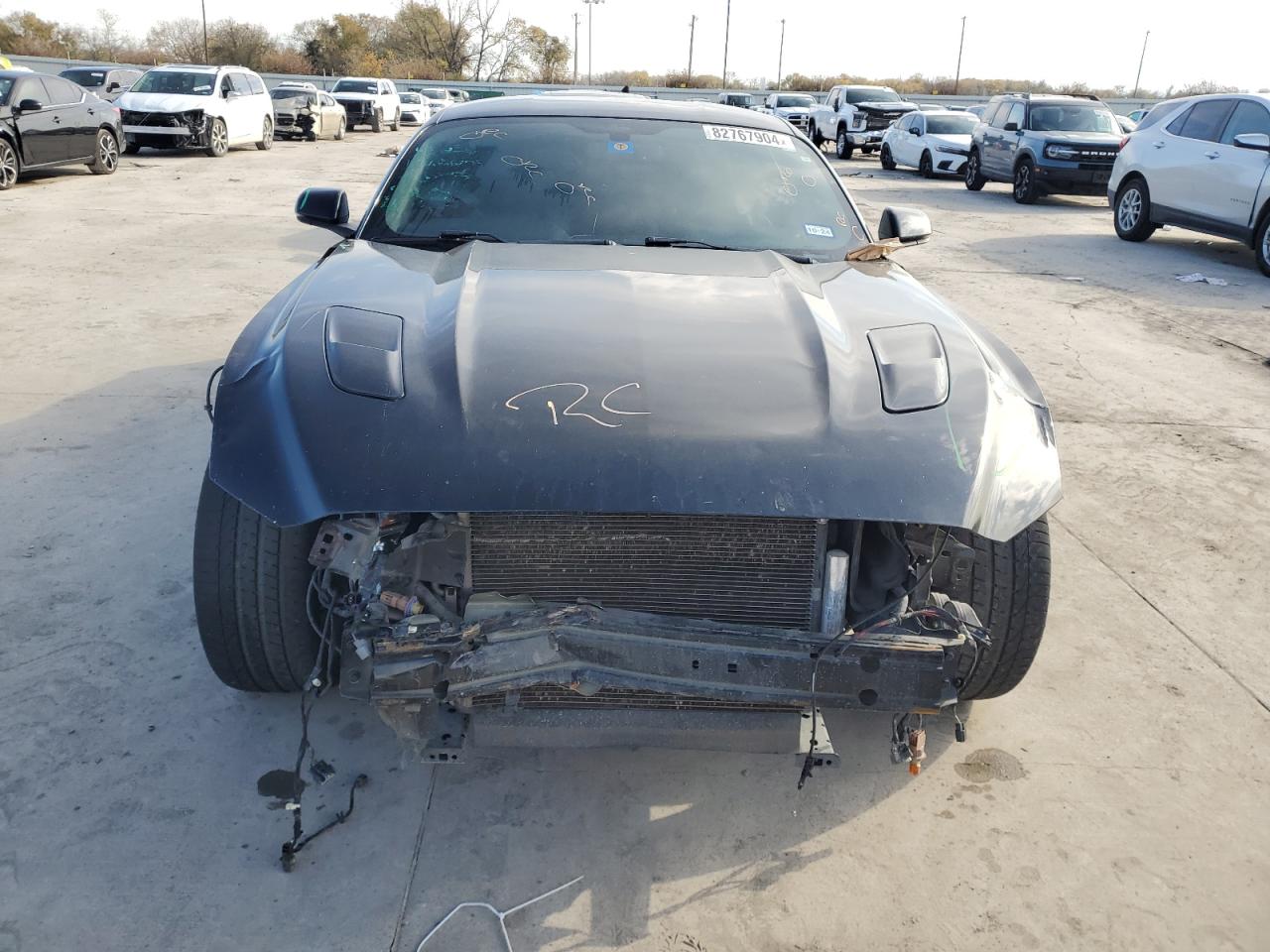 2017 Ford Mustang VIN 1FA6P8CF7H5302183 Copart auction photo, front end damage thumbnail 5