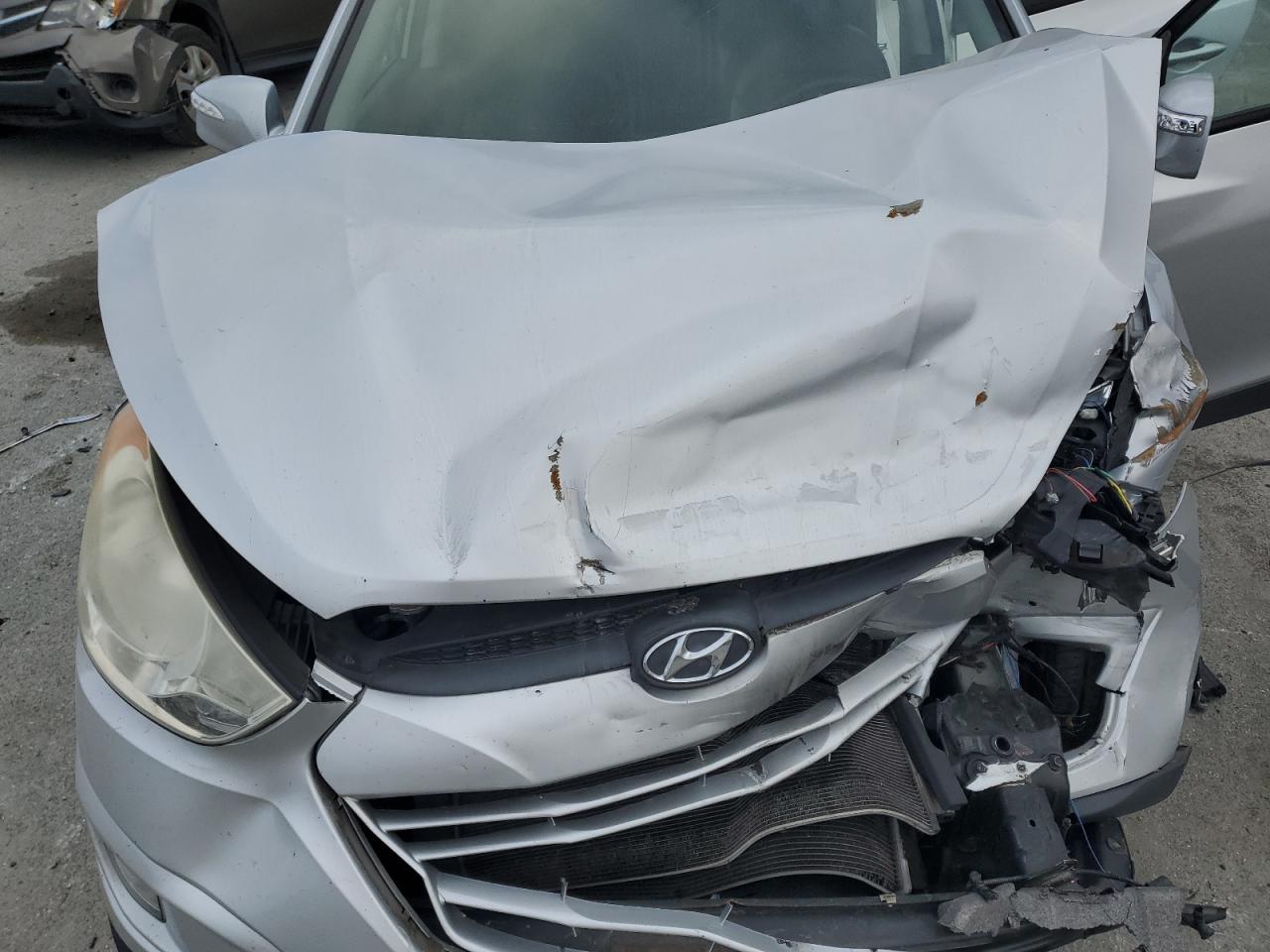 2013 Hyundai Tucson VIN KM8JU3AC6DU598253 Copart auction photo, front end damage thumbnail 13