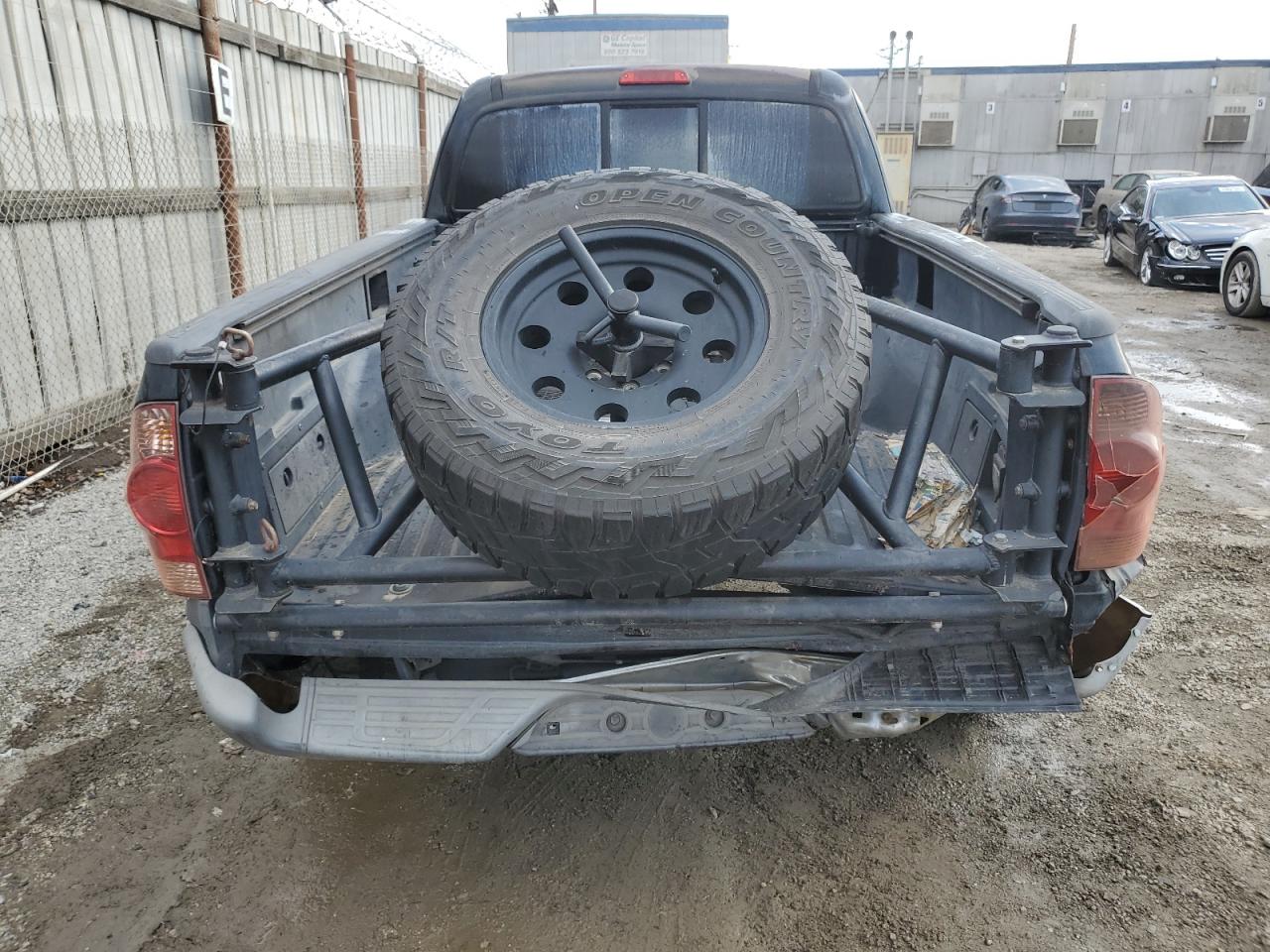 2006 Toyota Tacoma VIN 5TETU62N46Z171923 Copart auction photo, rear end / front end damage thumbnail 6