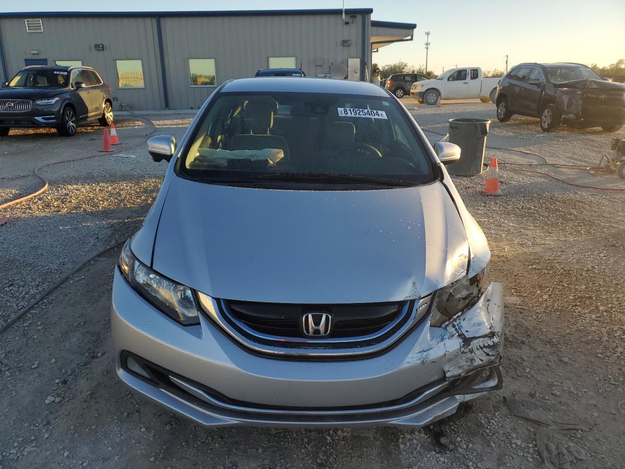 2014 Honda Civic VIN 19XFB4F23EE001534 Copart auction photo, front end damage thumbnail 5
