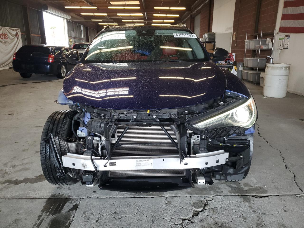 2020 Alfa Romeo Stelvio VIN ZASPAJAN2L7C94032 Copart auction photo, front end / side damage thumbnail 5