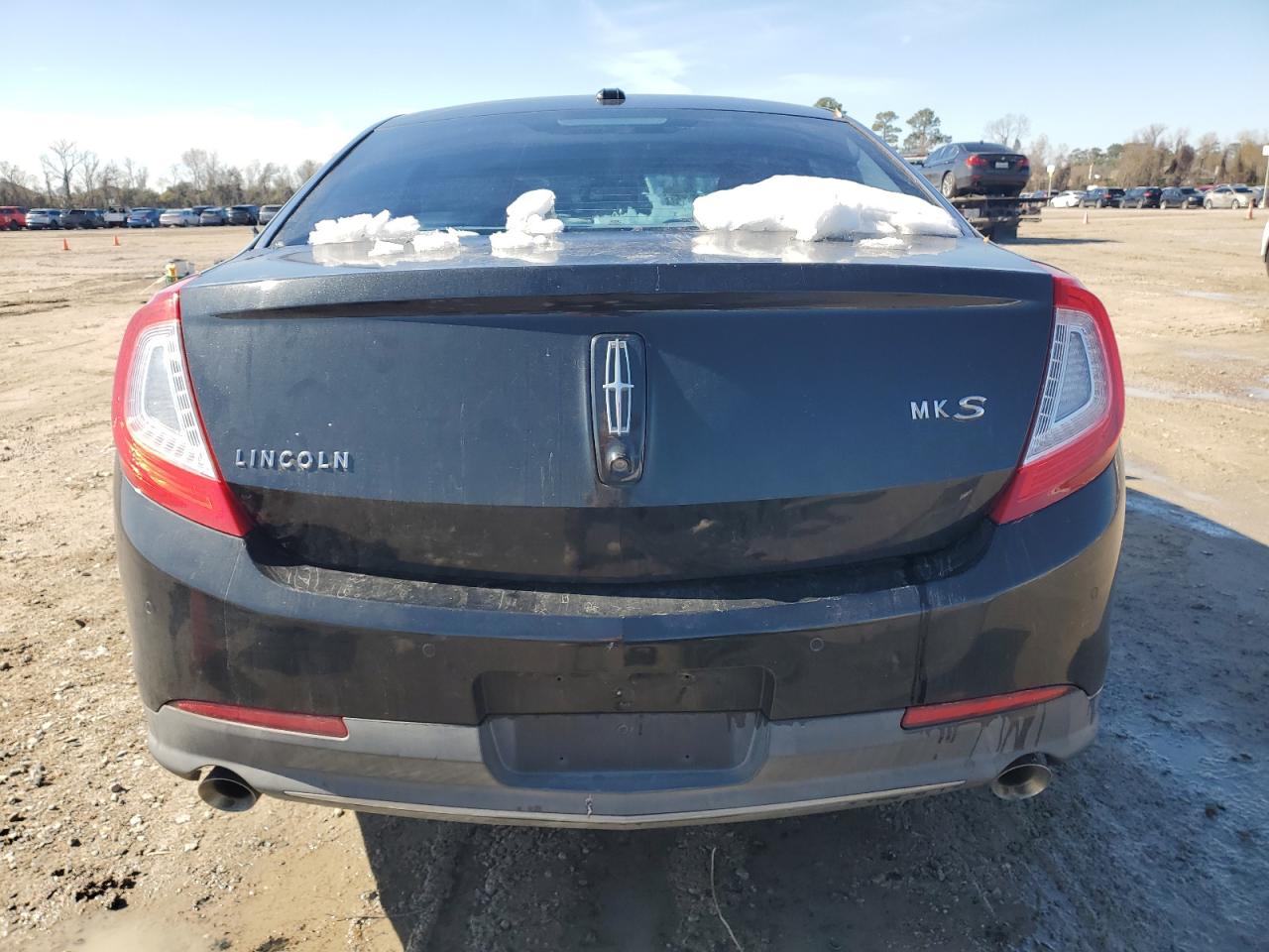 2014 Lincoln MKS VIN 1LNHL9DK3EG606655 Copart auction photo, front end damage thumbnail 6