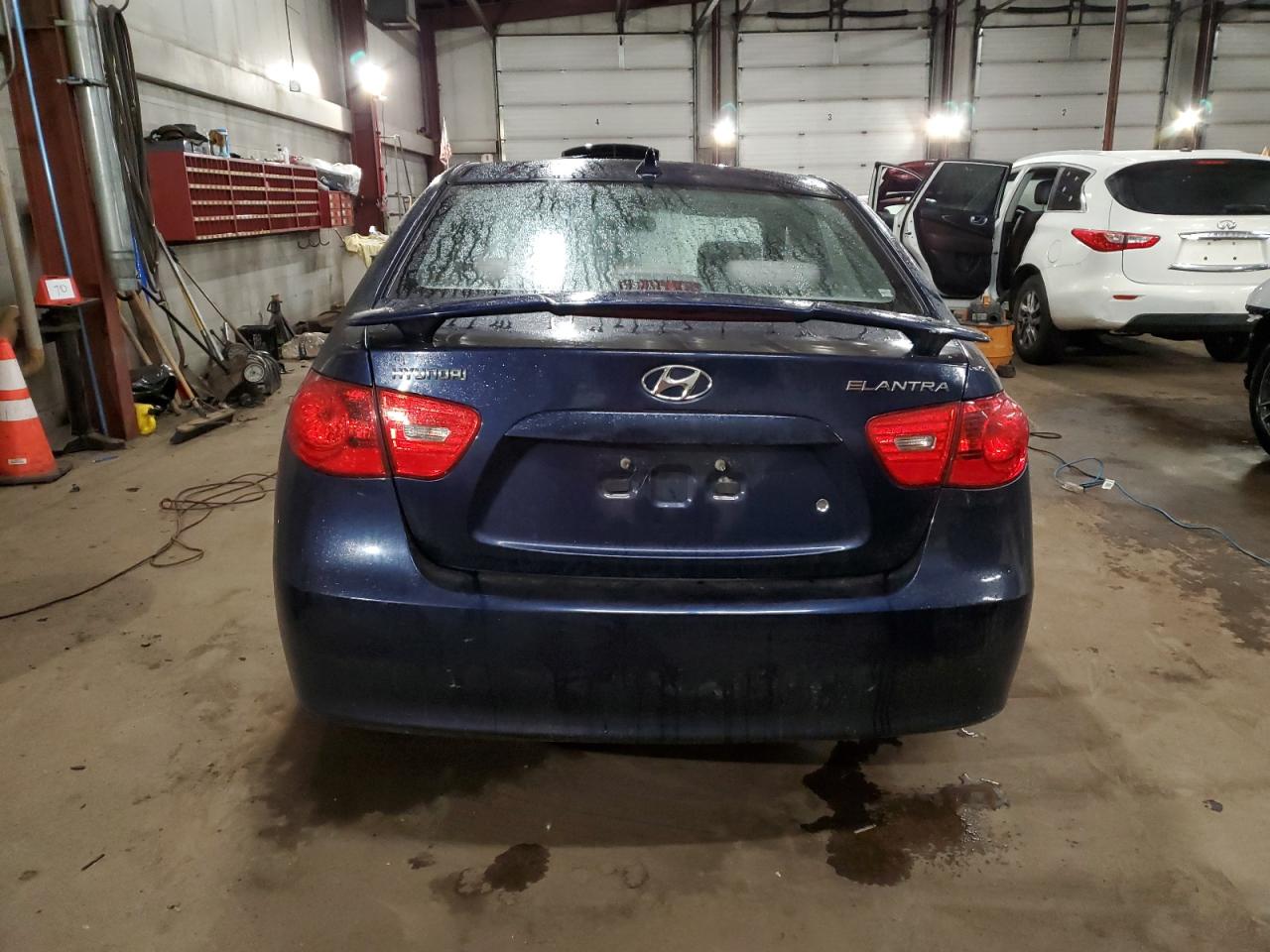 2009 Hyundai Elantra VIN KMHDU46D69U758630 Copart auction photo, front end damage thumbnail 6