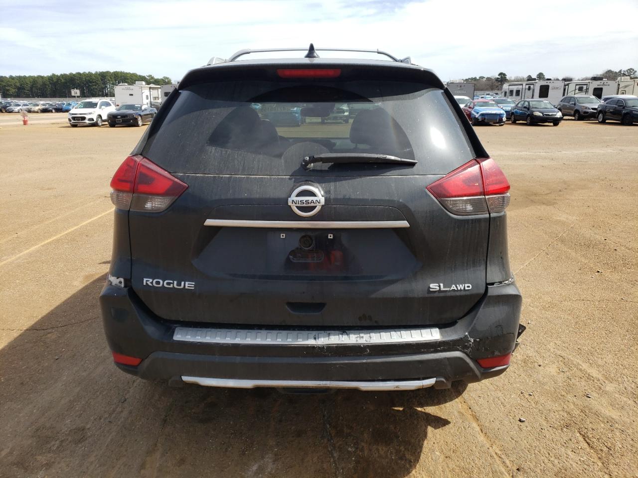 2017 Nissan Rogue VIN 5N1AT2MVXHC864265 Copart auction photo, rear end damage thumbnail 6