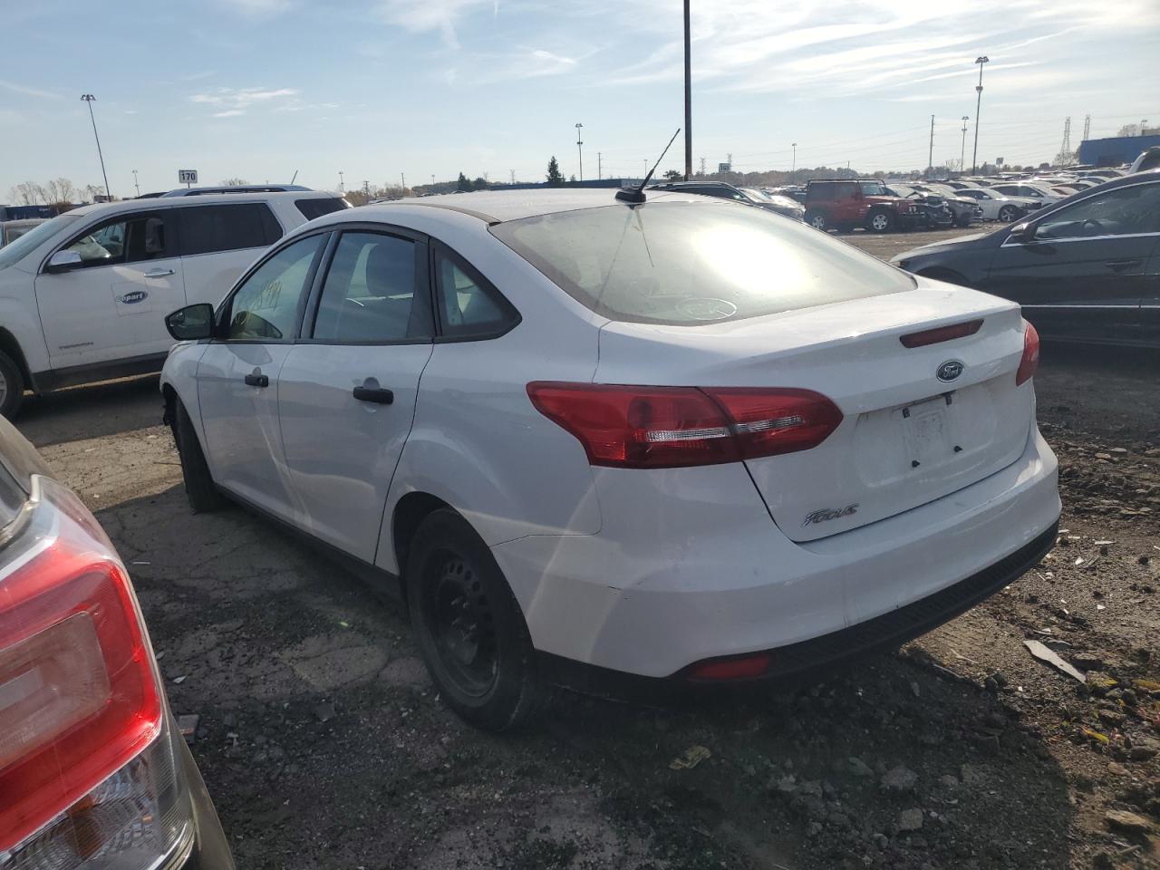 2017 Ford Focus VIN 1FADP3E21HL347071 Copart auction photo, front end damage thumbnail 2
