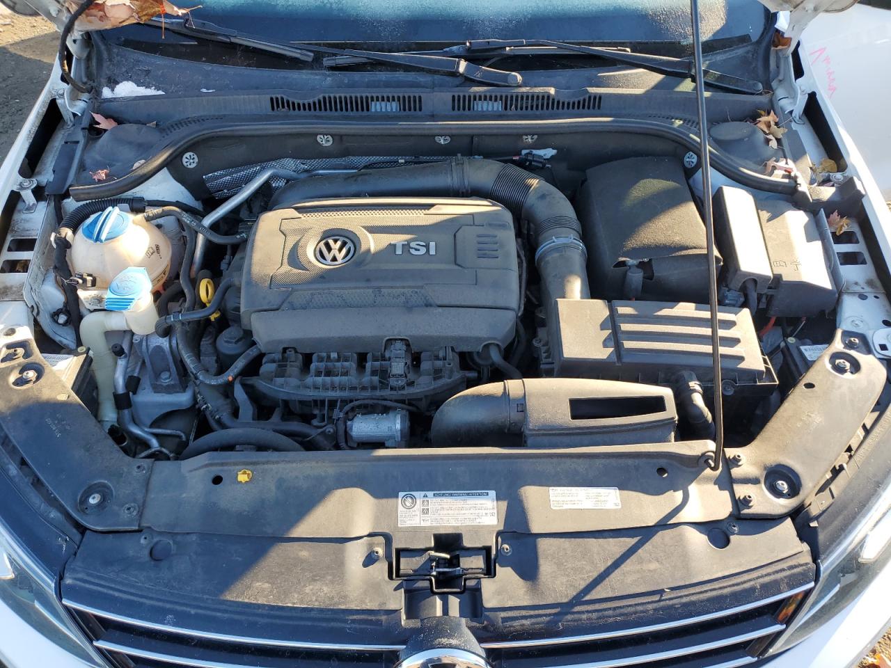 2015 Volkswagen Jetta VIN 3VWD17AJ2FM347296 Copart auction photo, rear end / minor dent/scratches damage thumbnail 13