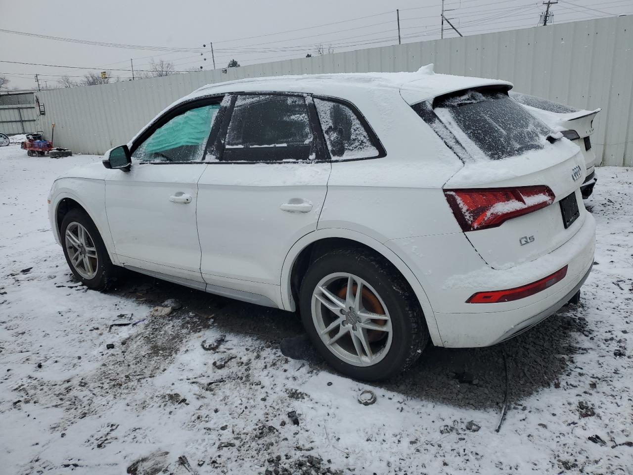 2018 Audi Q5 VIN WA1ANAFY1J2139885 Copart auction photo, side / rear end damage thumbnail 2