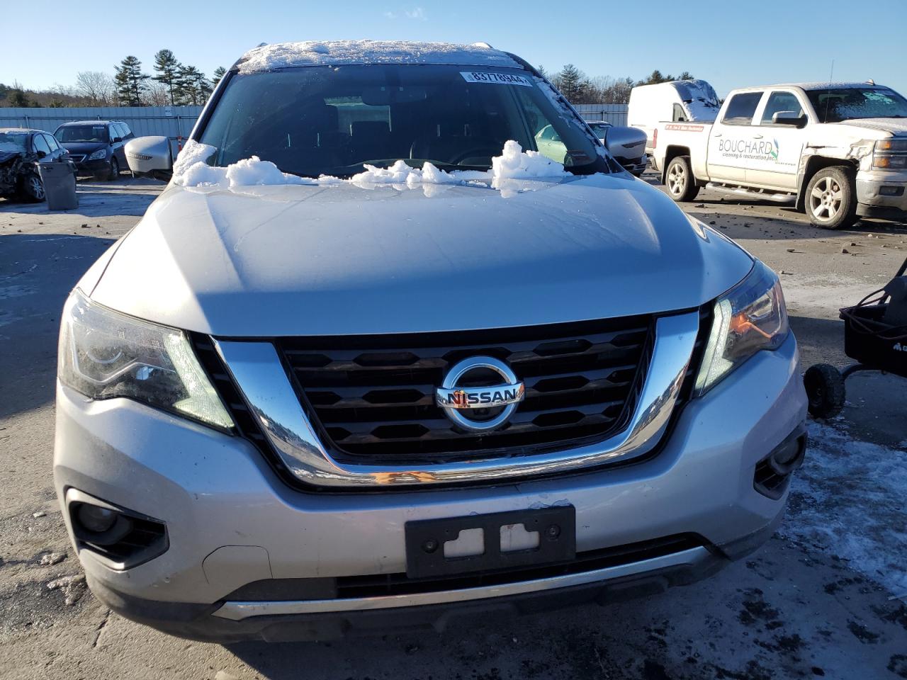 2019 Nissan Pathfinder VIN 5N1DR2MM9KC643377 Copart auction photo, rear end damage thumbnail 5