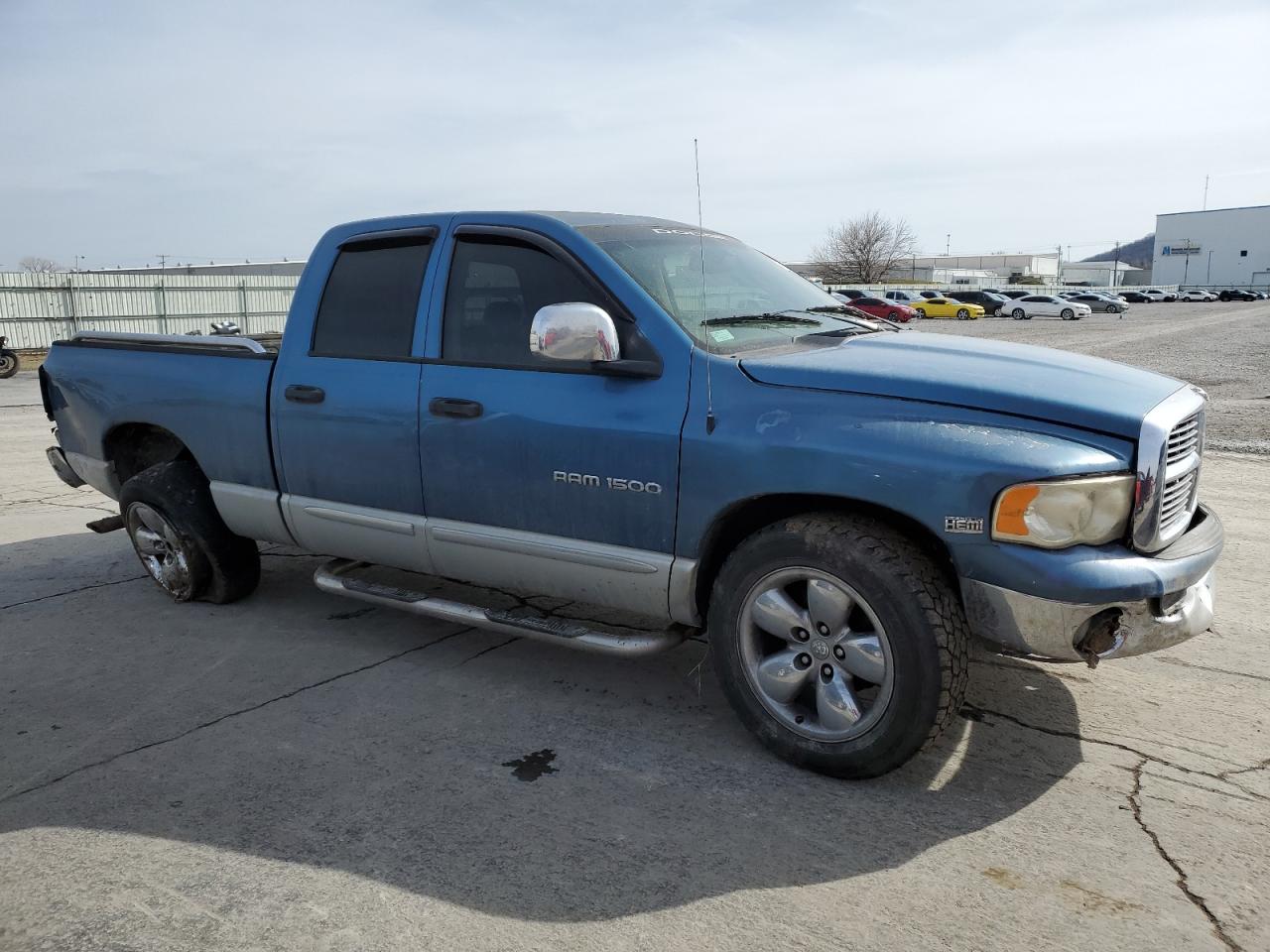 2004 Dodge RAM VIN 1D7HA18D44J123626 Copart auction photo, front end / mechanical damage thumbnail 4