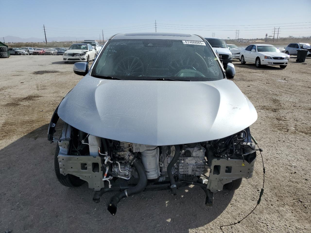 2022 Acura RDX VIN 5J8TC2H81NL003927 Copart auction photo, front end / mechanical damage thumbnail 5