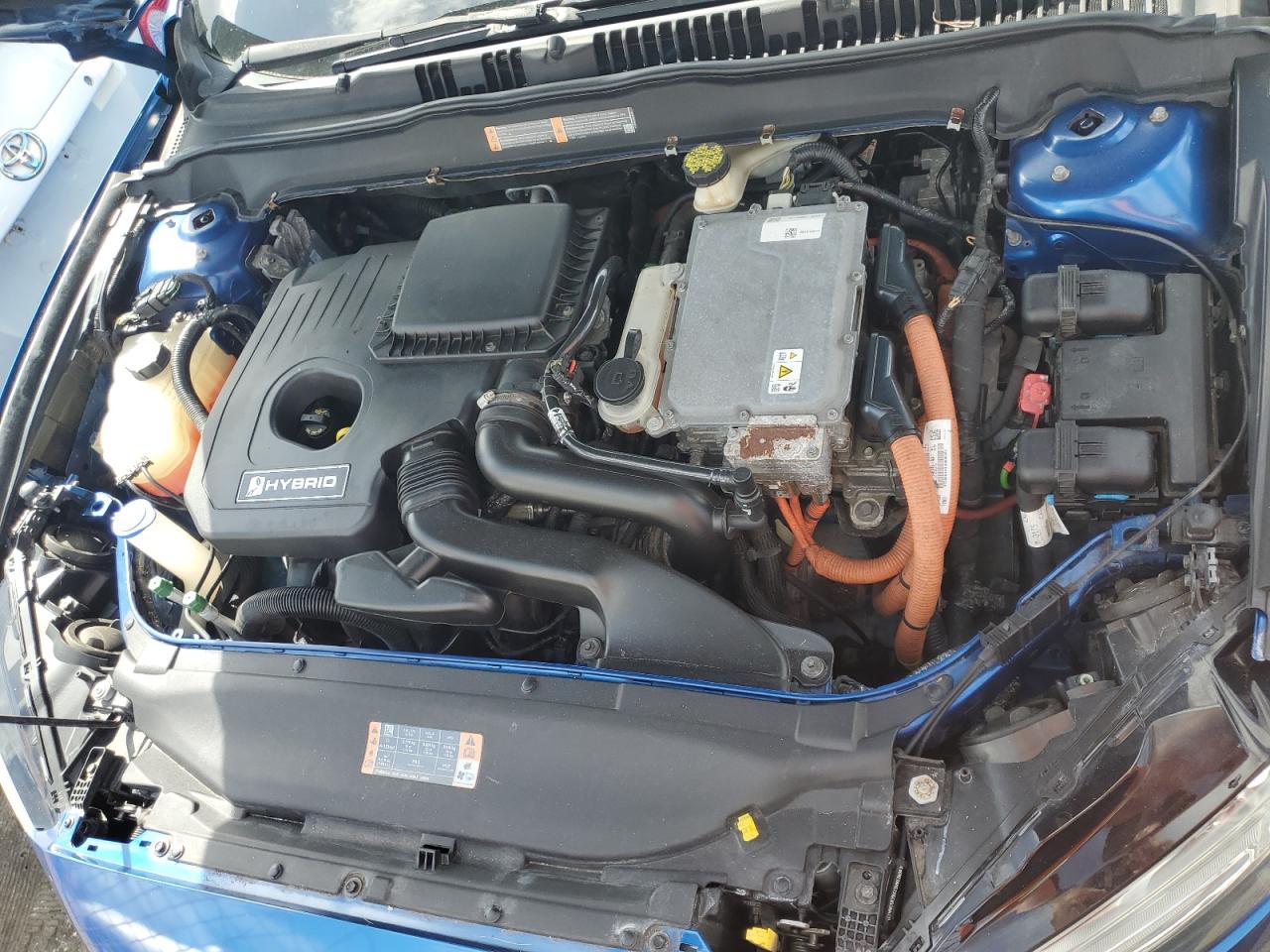 2017 Ford Fusion VIN 3FA6P0UU0HR202678 Copart auction photo, rear end / side damage thumbnail 11