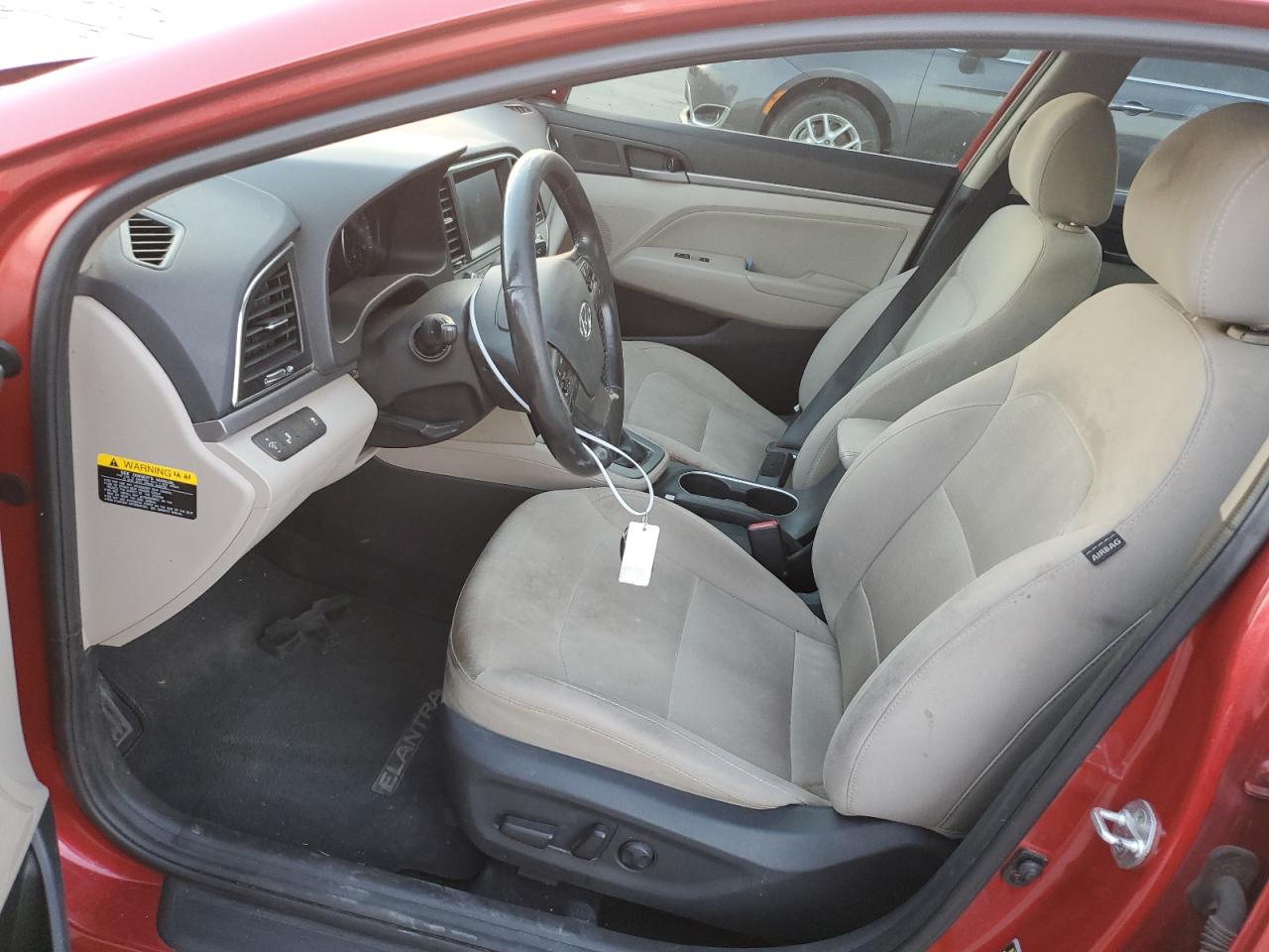 2017 Hyundai Elantra VIN 5NPD84LFXHH189367 Copart auction photo, front end / minor dent/scratches damage thumbnail 7