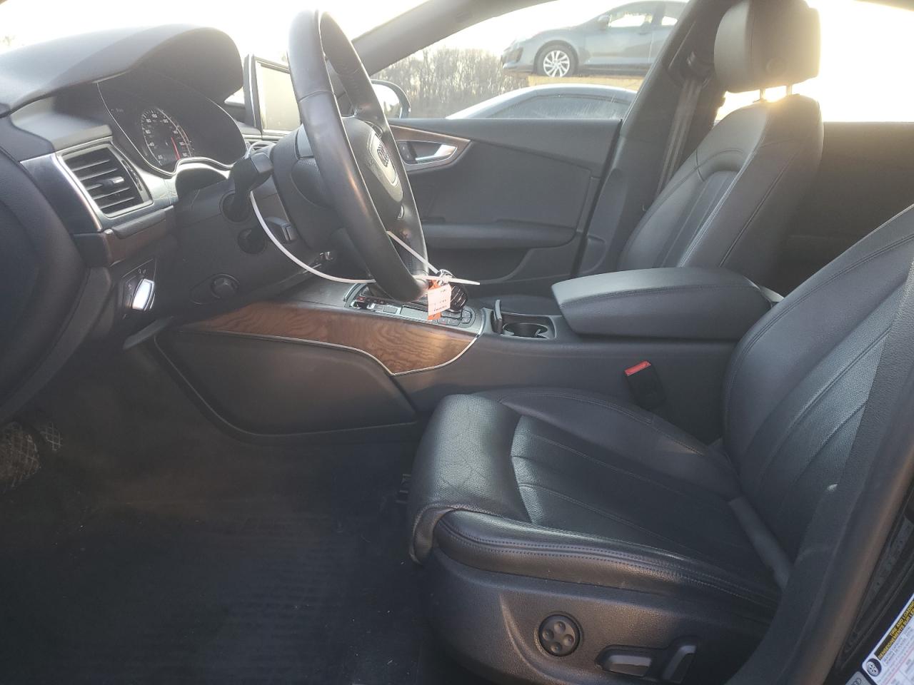 2014 Audi A7 VIN WAU2GAFC5EN085694 Copart auction photo, front end damage thumbnail 7