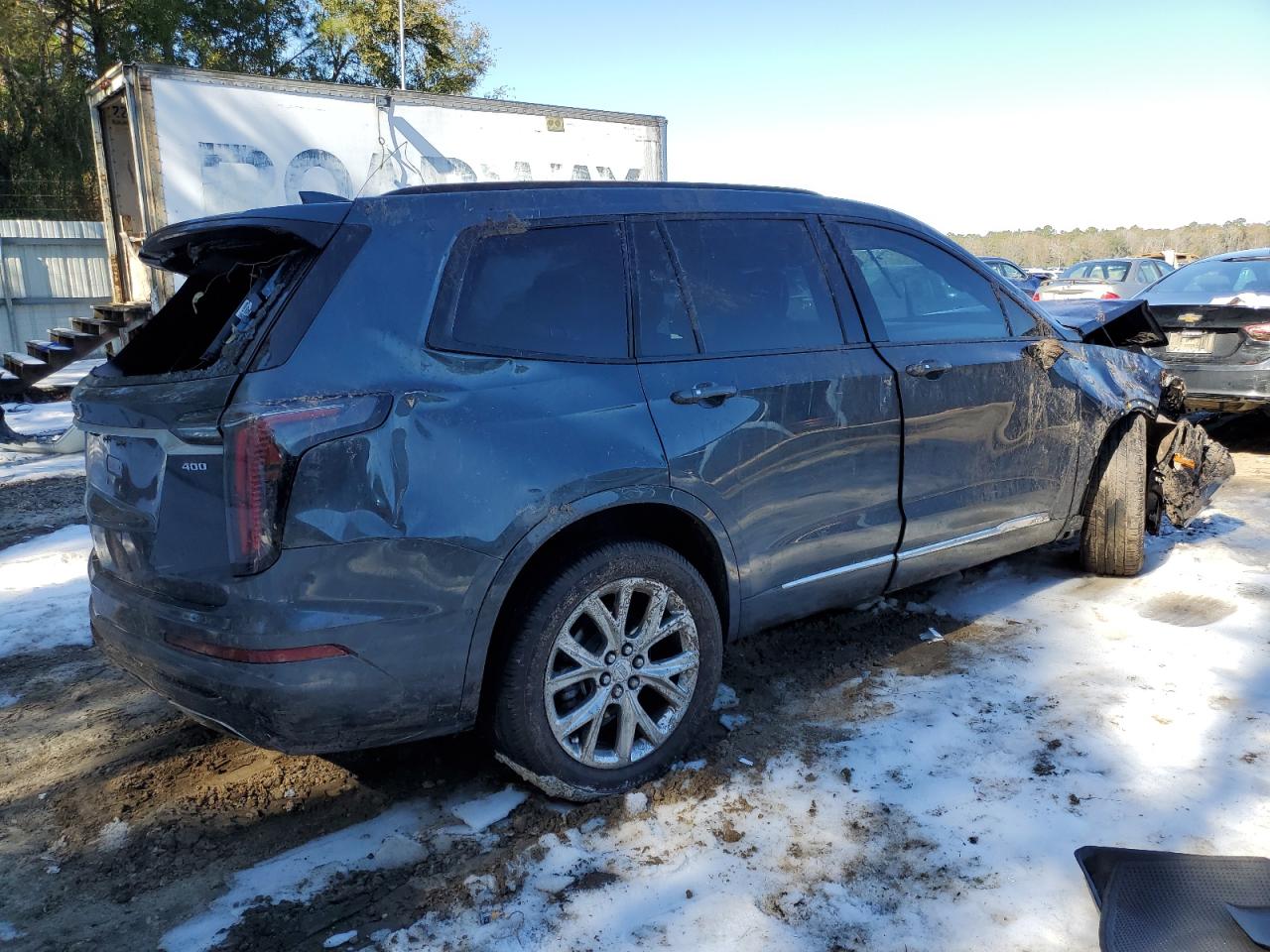 2020 Cadillac XT6 VIN 1GYKPGRS6LZ212509 Copart auction photo, all over damage thumbnail 3