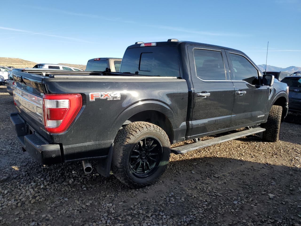 2023 Ford F-150 VIN 1FTFW1ED5PFC15777 Copart auction photo, front end / rear end damage thumbnail 3