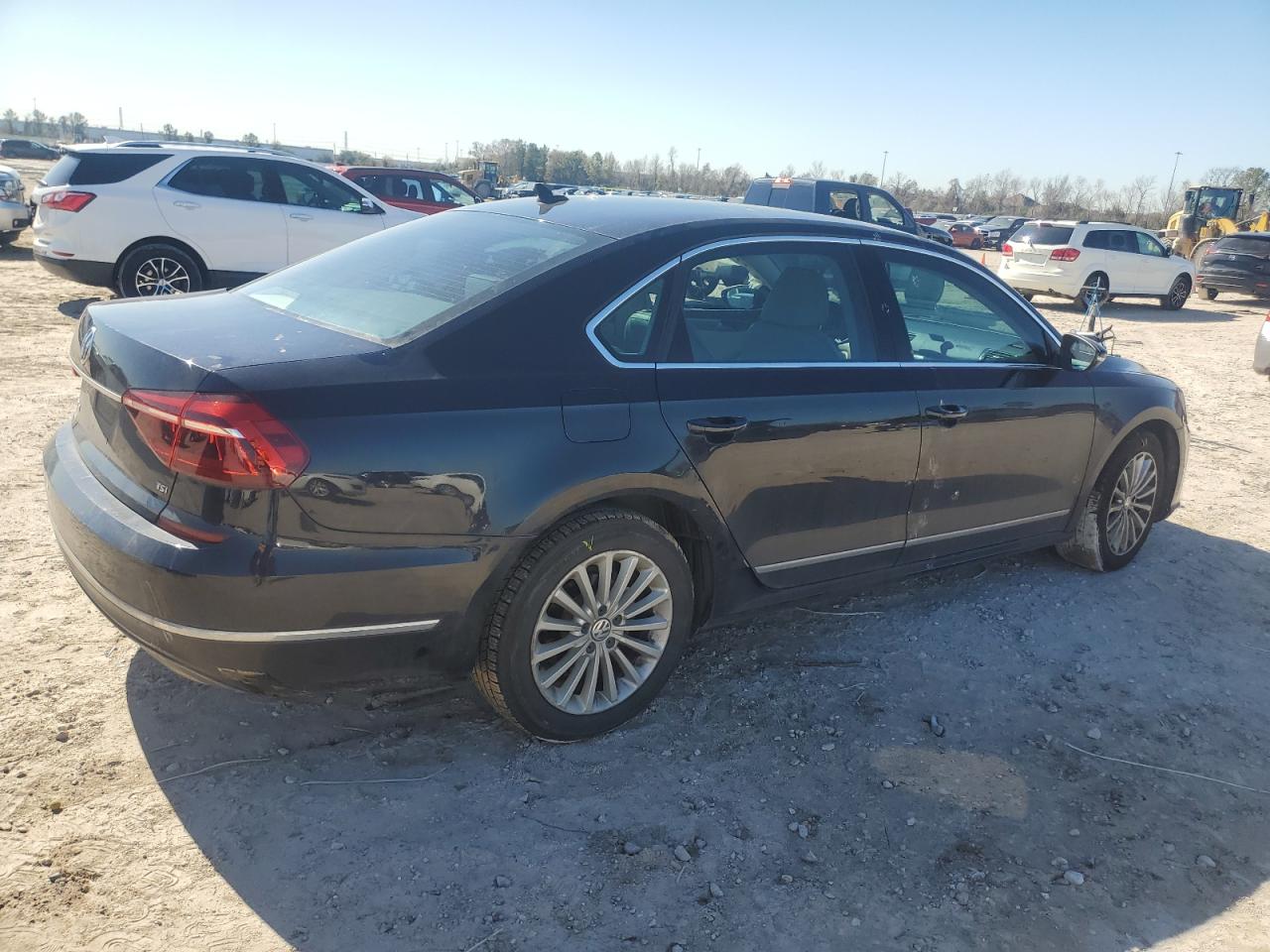 2017 Volkswagen Passat VIN 1VWBT7A36HC053150 Copart auction photo, front end / side damage thumbnail 3