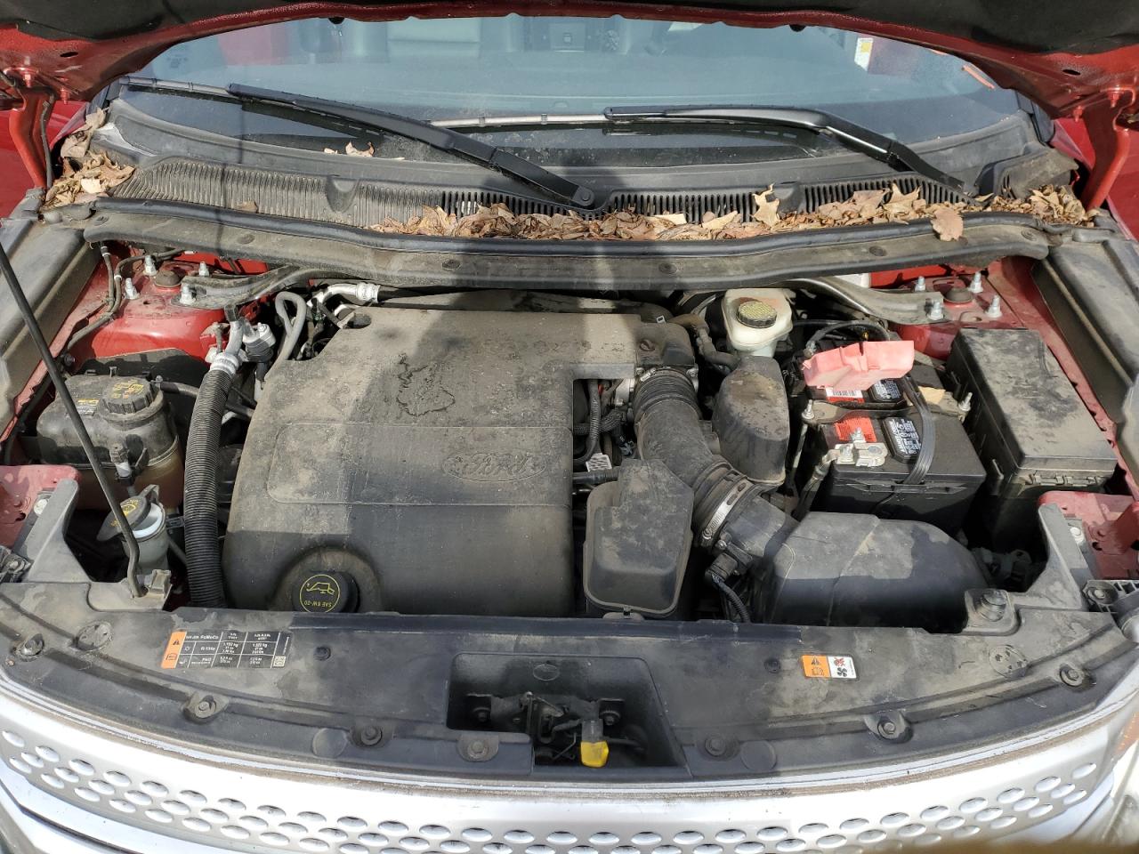 2015 Ford Explorer VIN 1FM5K7D87FGC22071 Copart auction photo, front end damage thumbnail 11