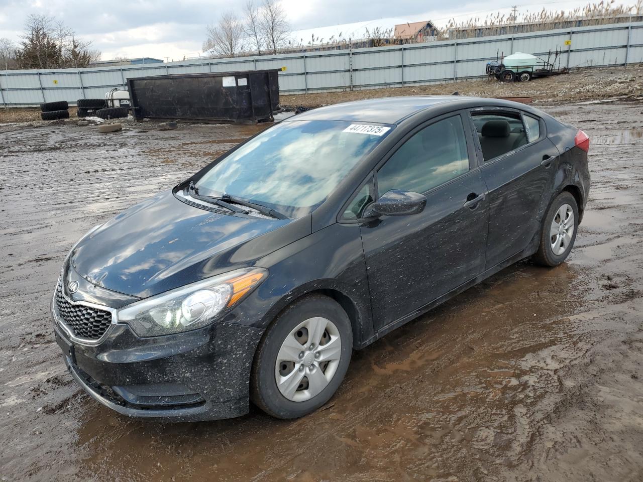 2016 KIA Forte VIN KNAFK4A61G5575376
