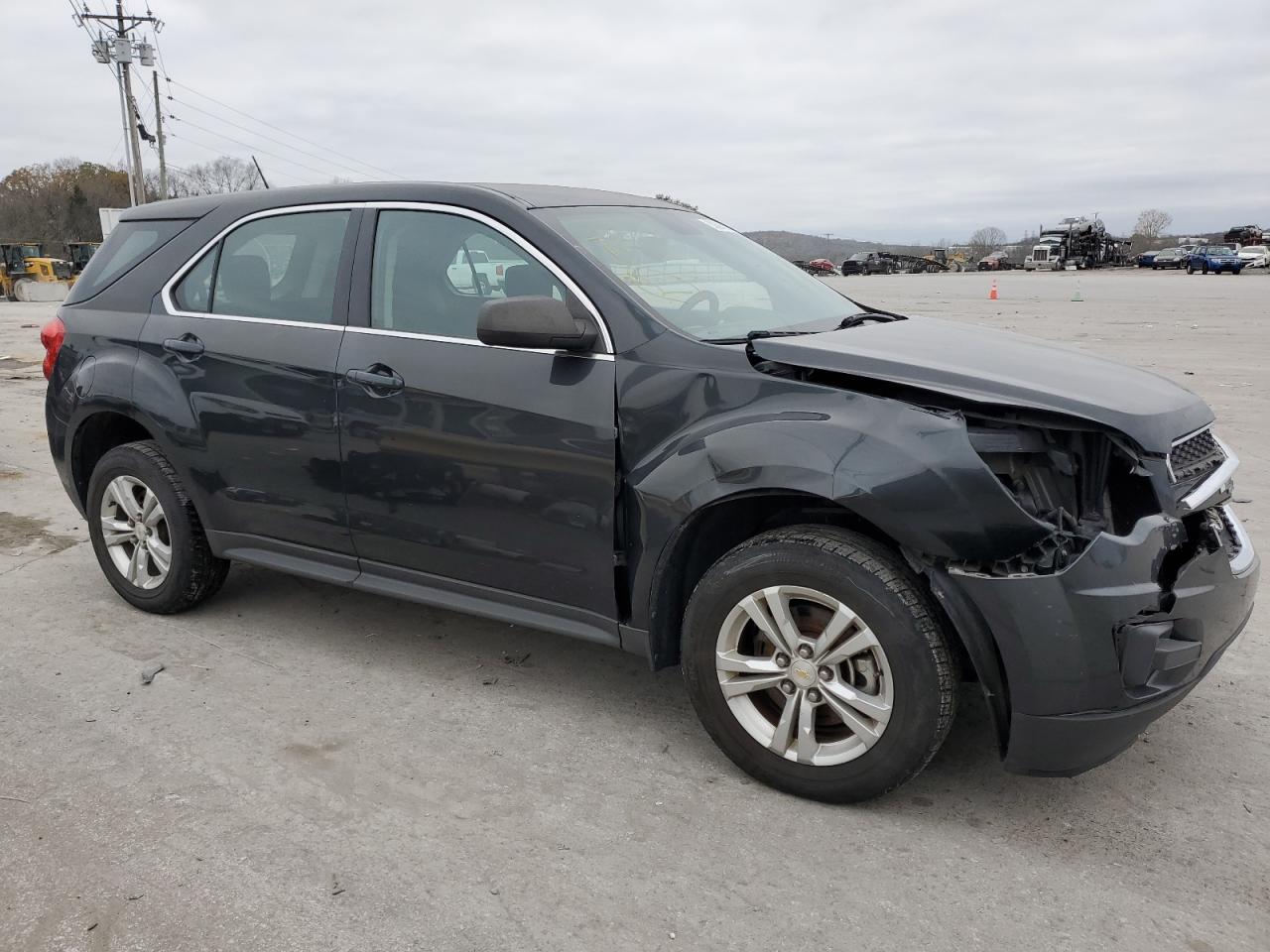 2013 Chevrolet Equinox VIN 2GNALBEK4D6325613 Copart auction photo, front end damage thumbnail 4