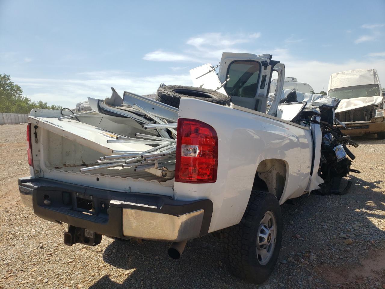 2011 Chevrolet Silverado VIN 1GC2CVCG4BZ354463 Copart auction photo, all over / frame damage damage thumbnail 4