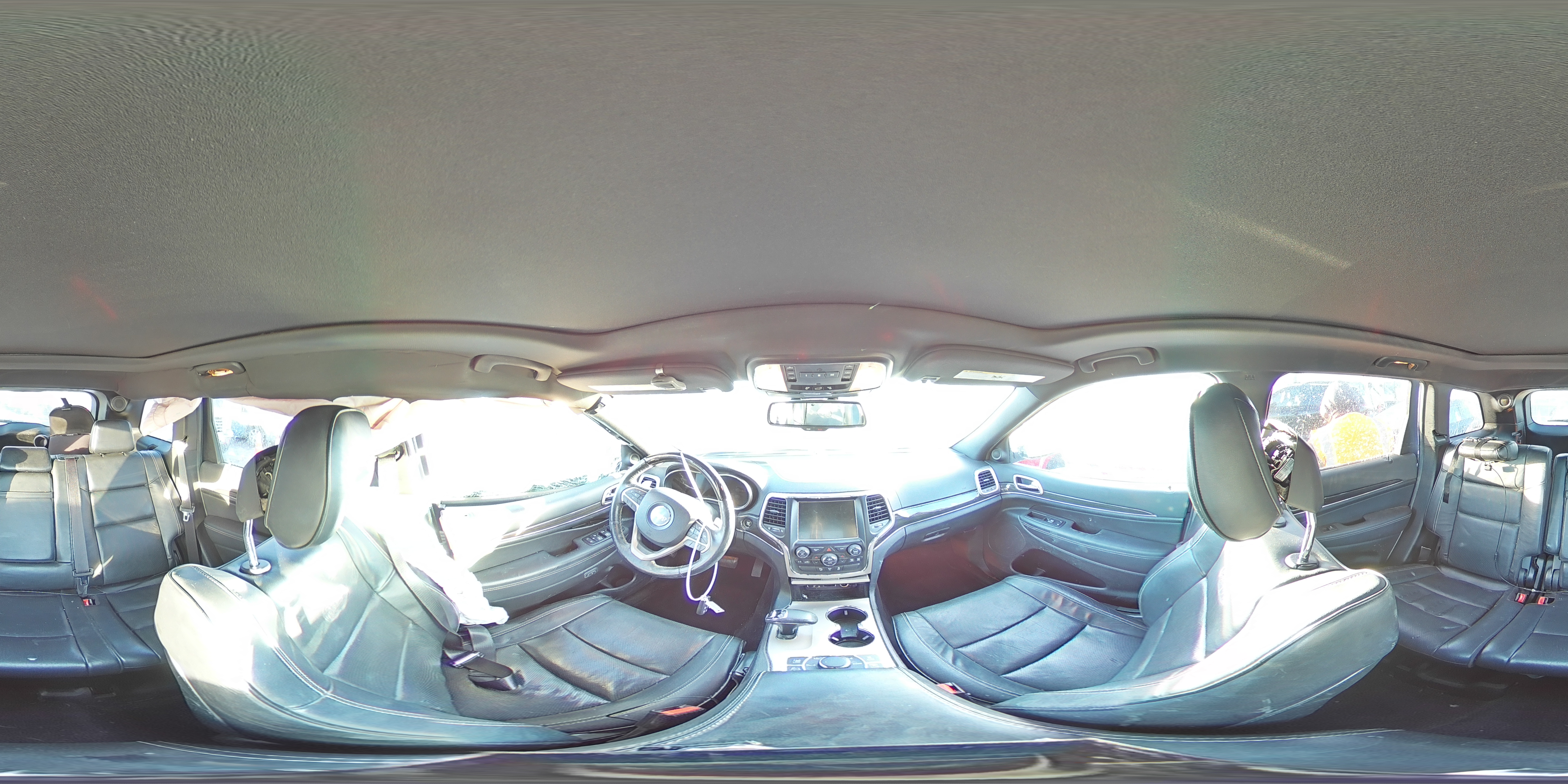 2014 Jeep Grand Cherokee VIN 1C4RJFCG6EC502761 Copart auction photo, side / rear end damage thumbnail 14
